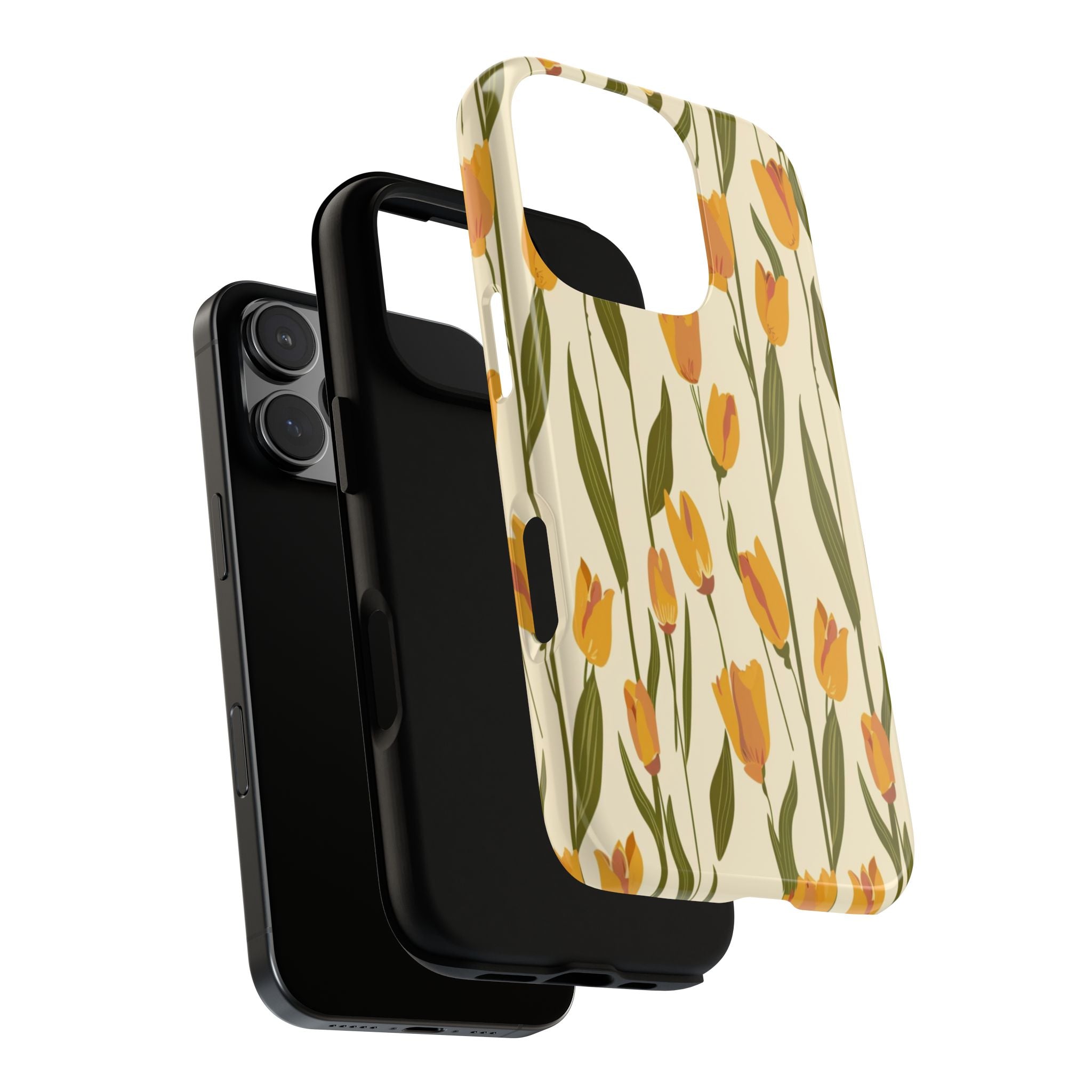 Yellow and Orange Tulips Case