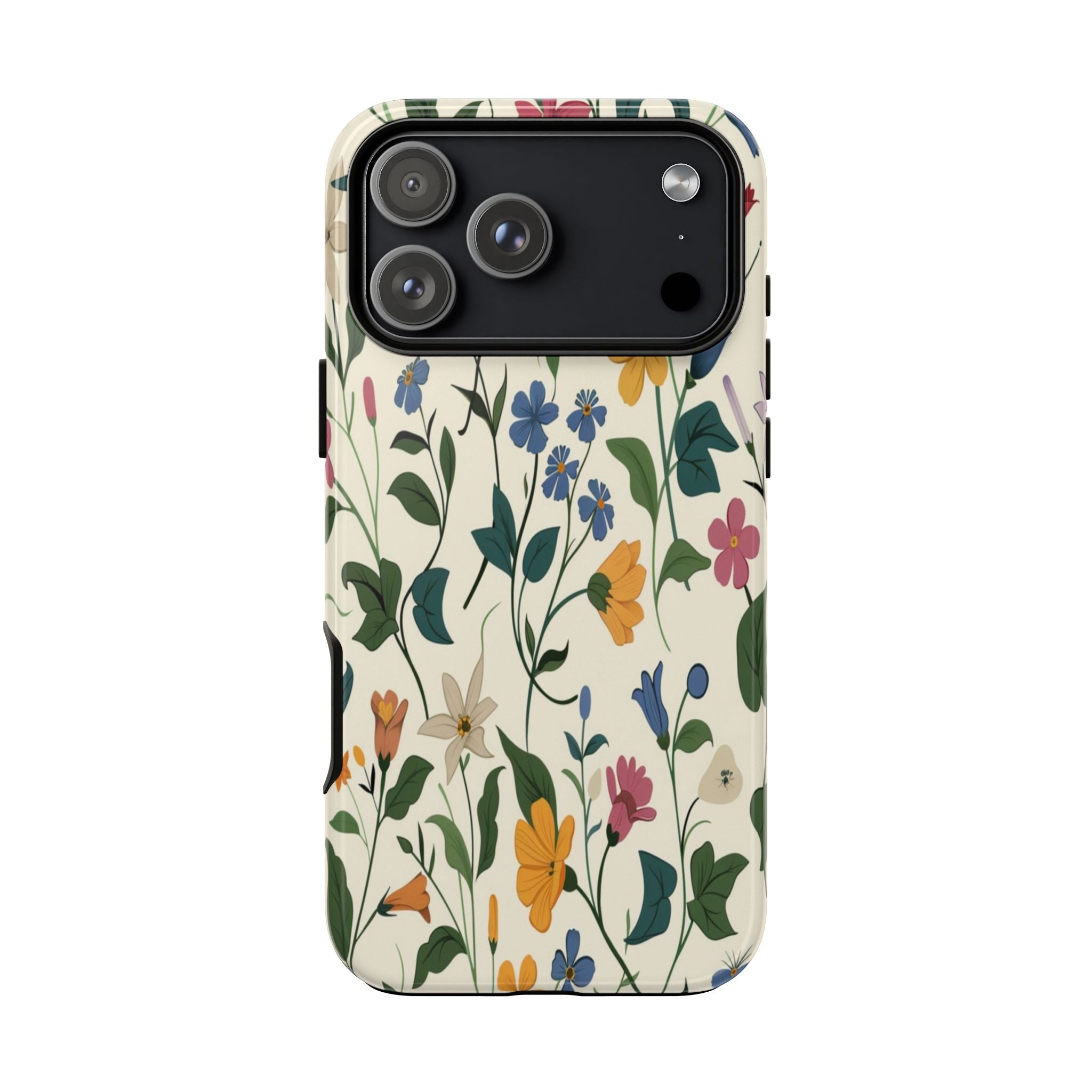Vibrant Botanical Floral Pattern