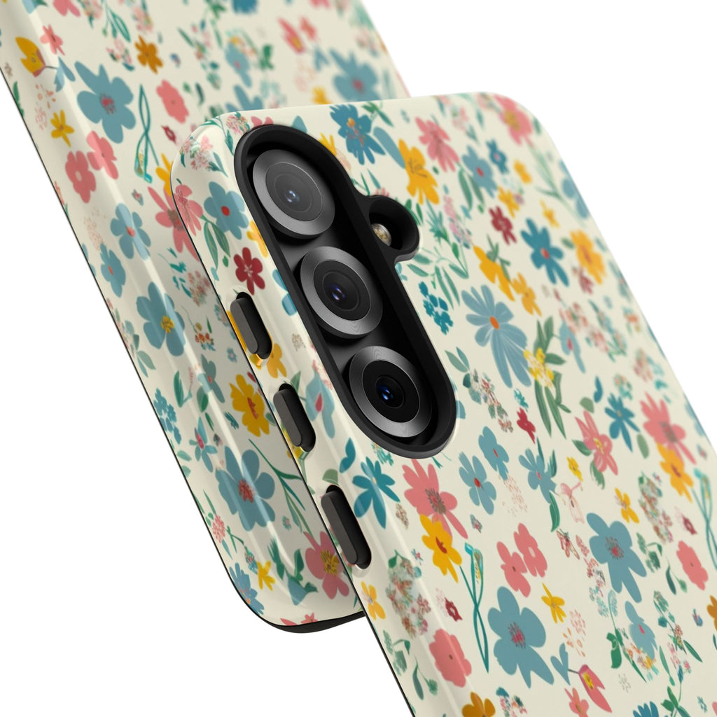 Pastel Yellow Green and Blue Case