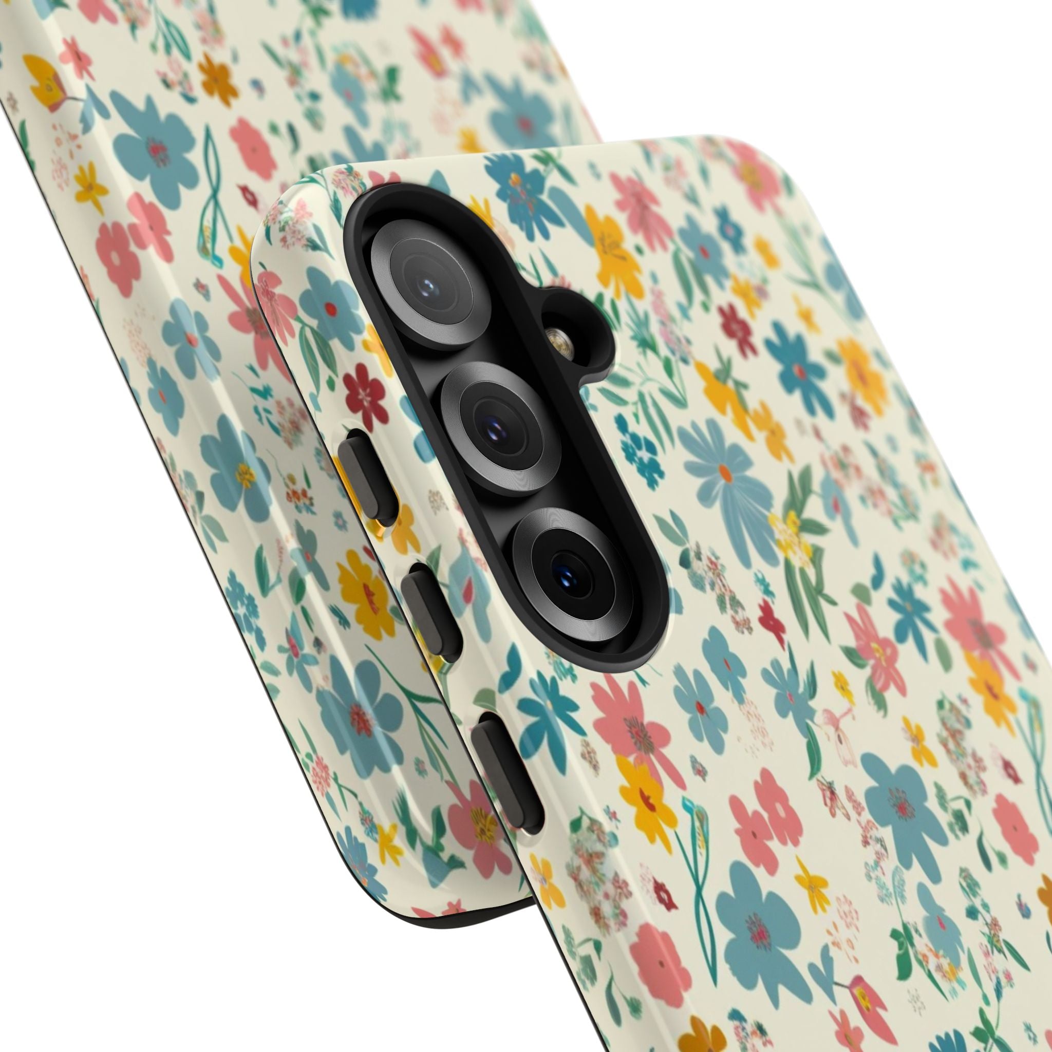 Pastel Yellow Green and Blue Case