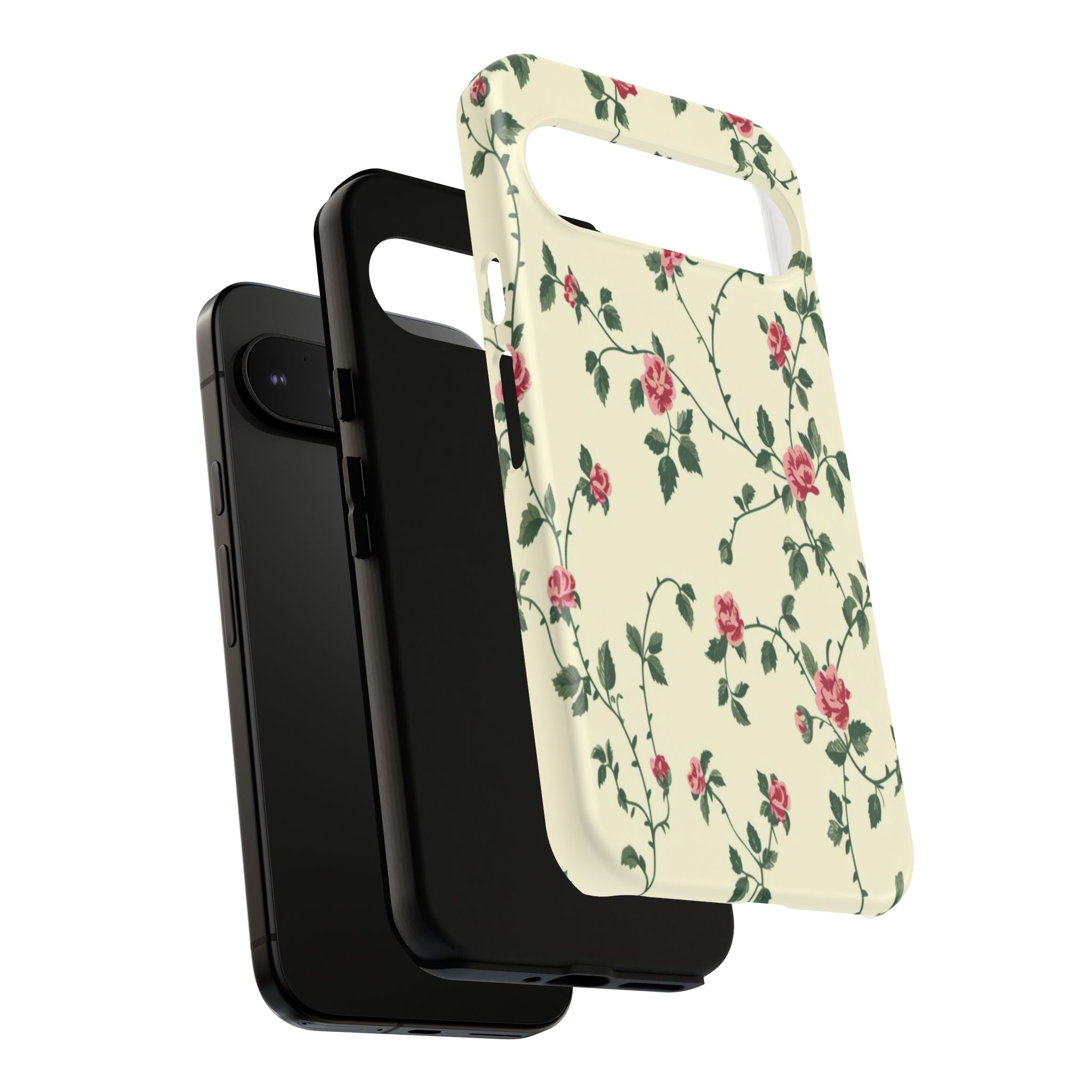 Elegant Pink Victorian Roses Case