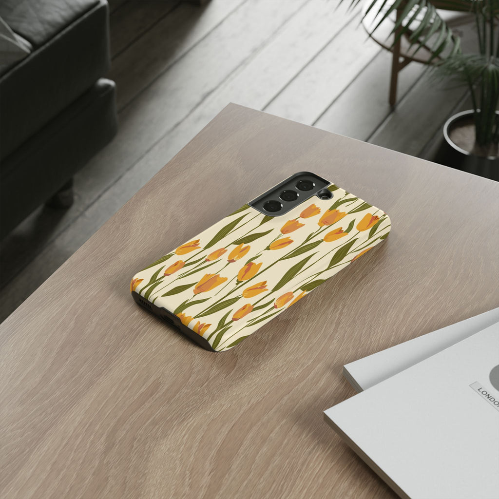 Yellow and Orange Tulips Case