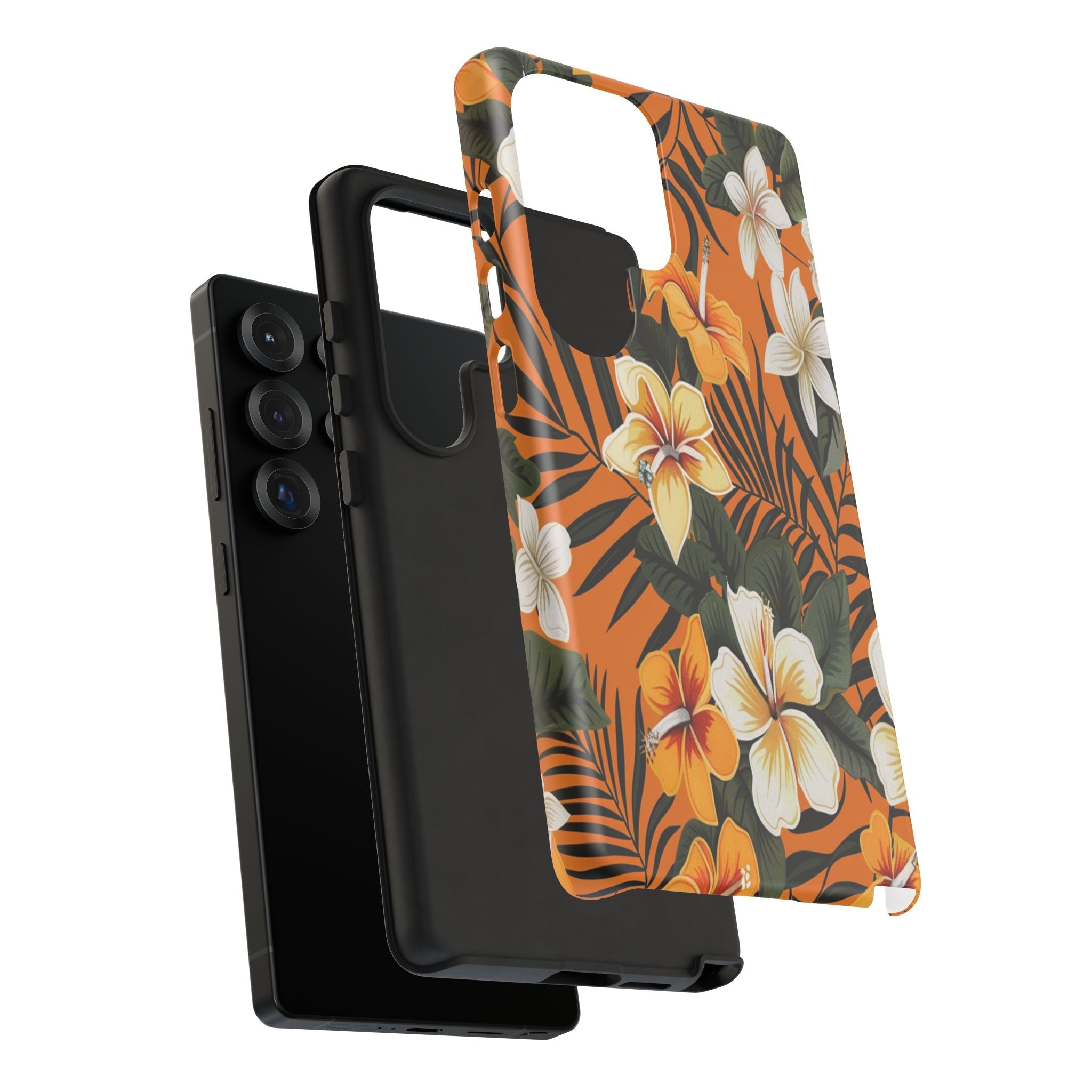 Vibrant Orange Tropical Case