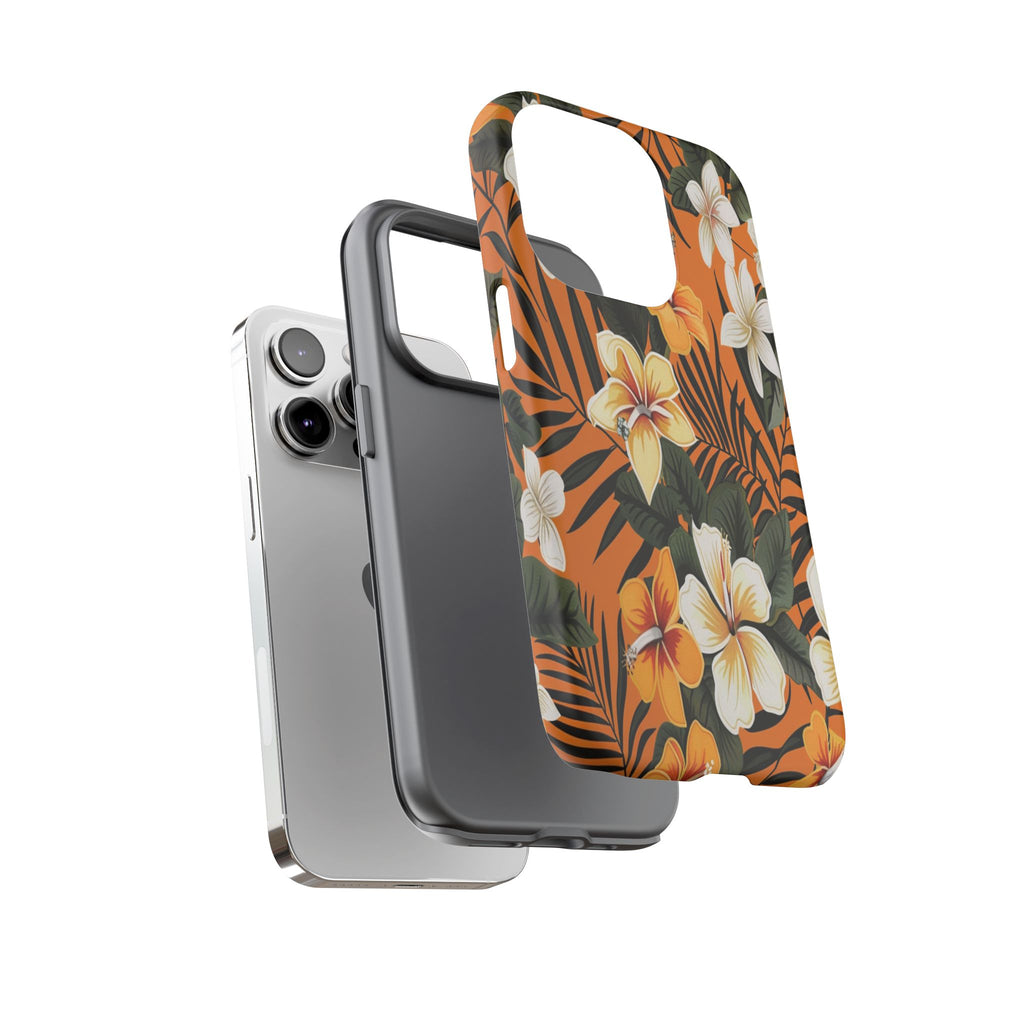 Vibrant Orange Tropical Case