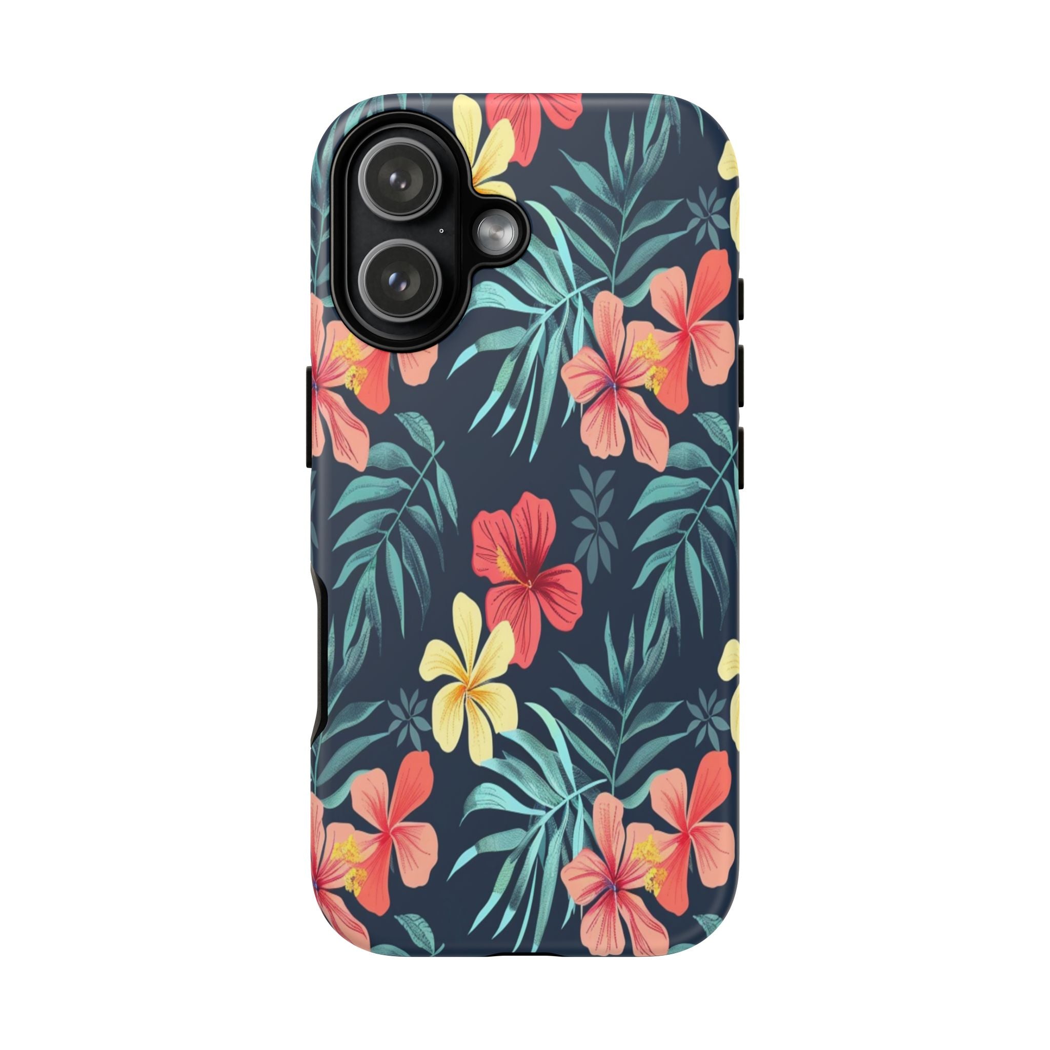 Tropical Hibiscus Navy