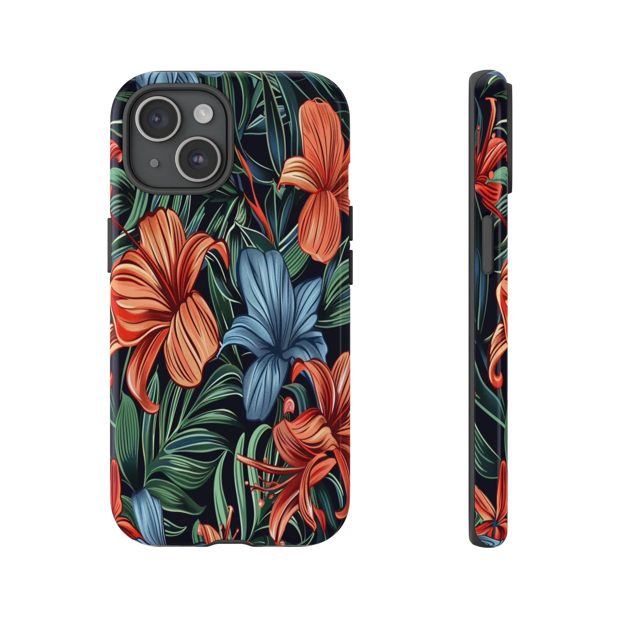 Tropical Red and Blue