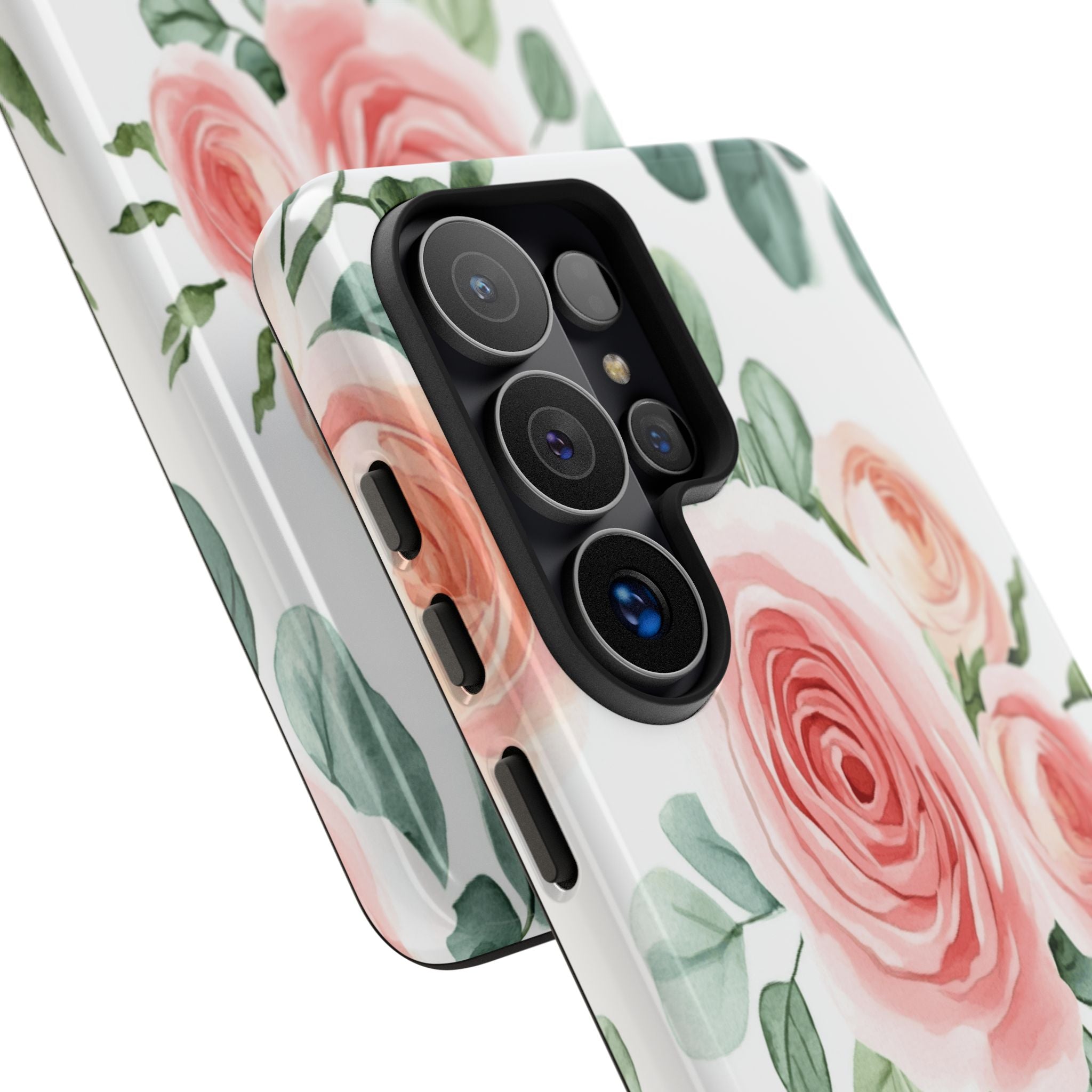 Delicate Watercolor Rose Case