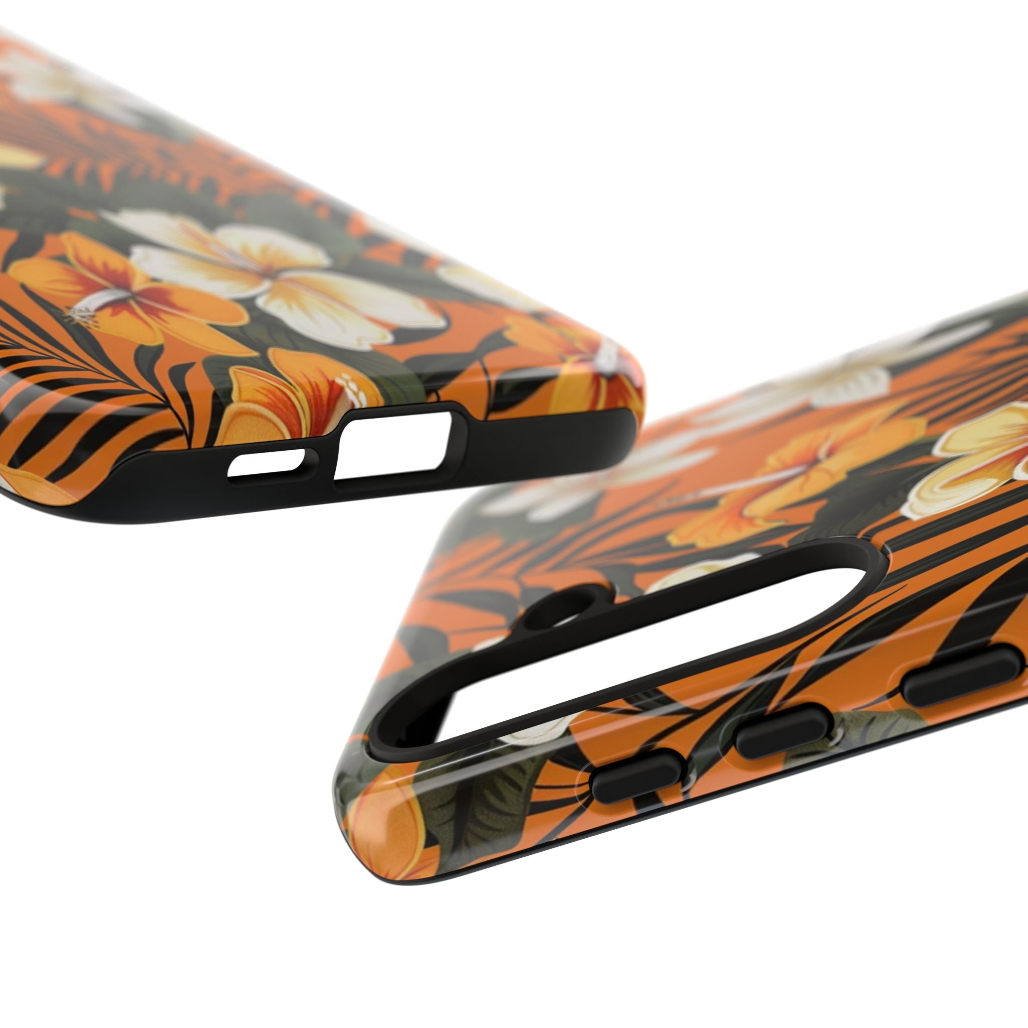 Vibrant Orange Tropical Case