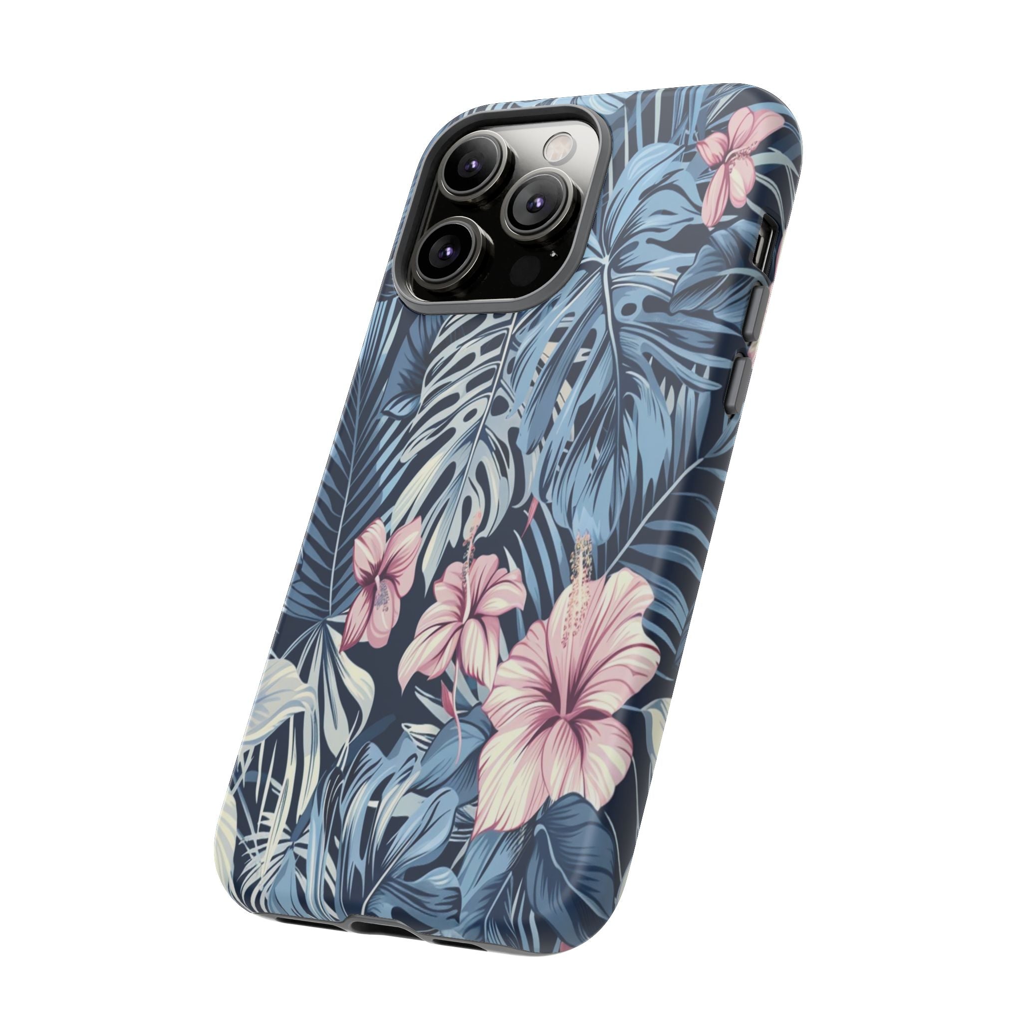 Tropical Hibiscus and Monstera Case