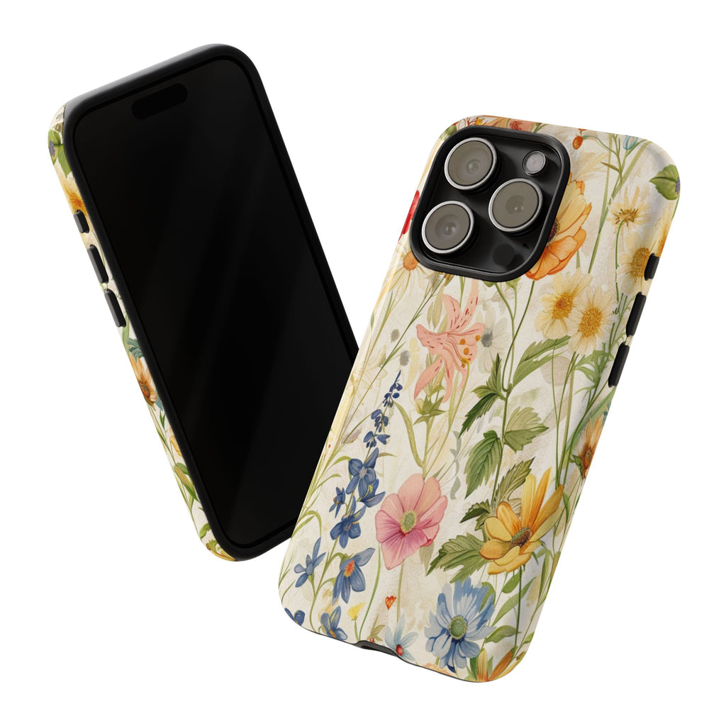Vintage Wildflower Garden Case