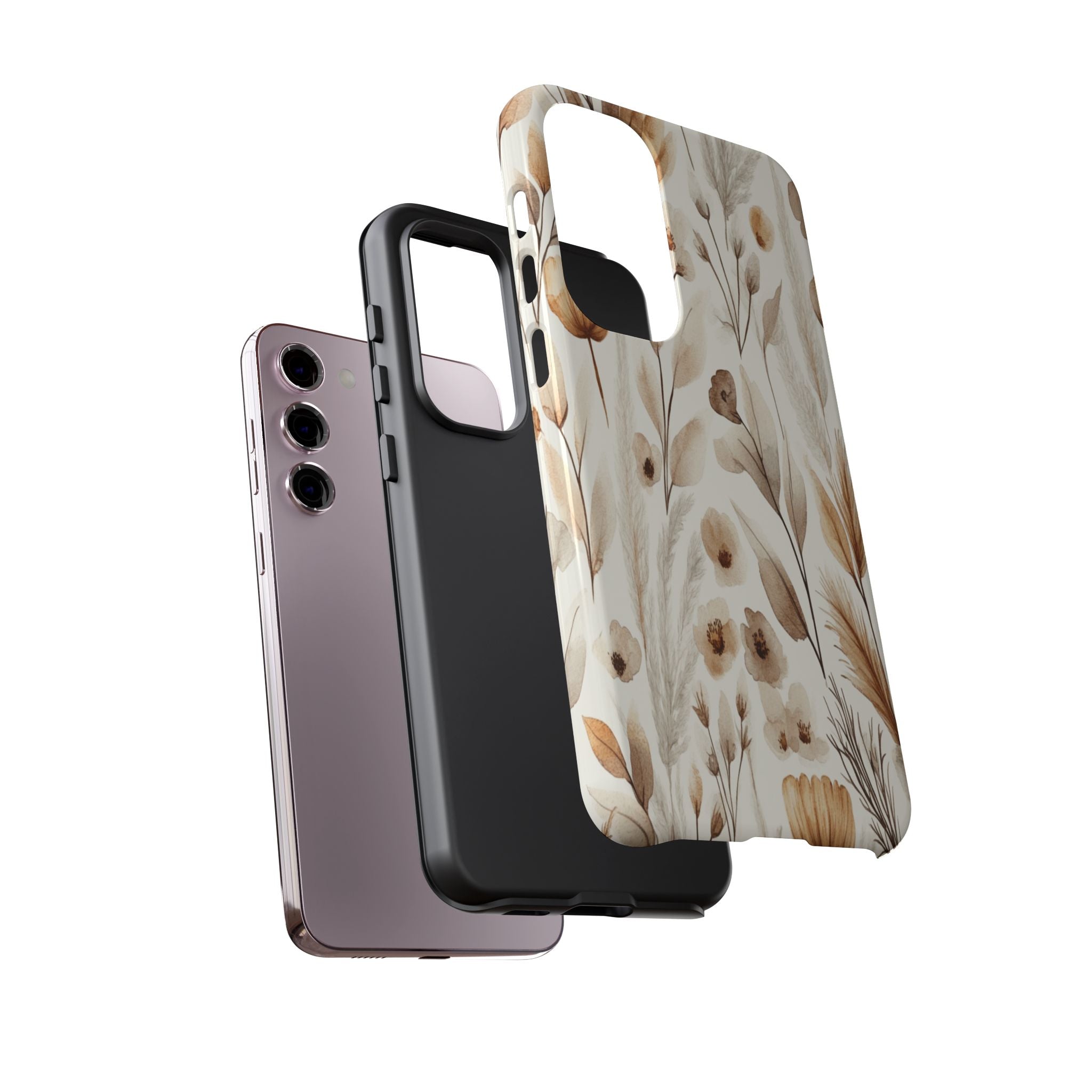 Dried Flowers Watercolor Case