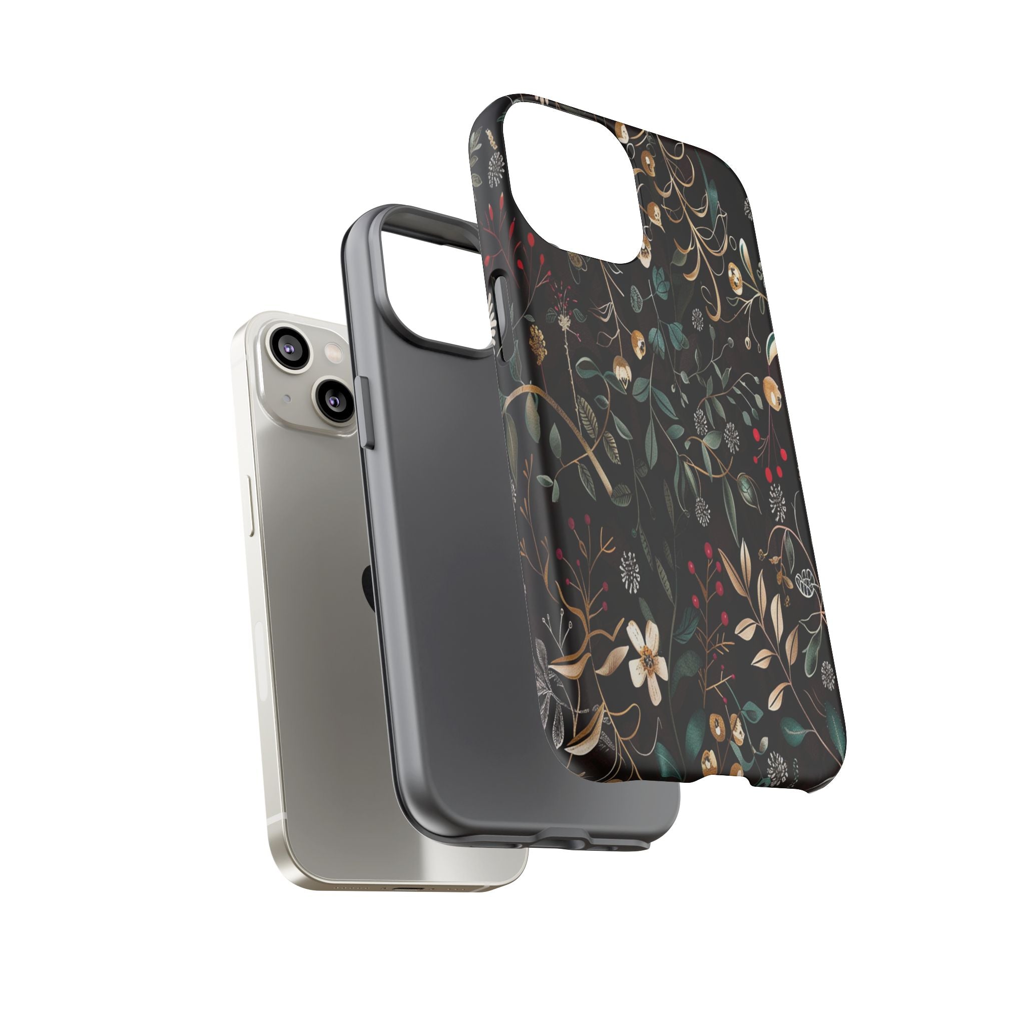 Dark Leafy Case
