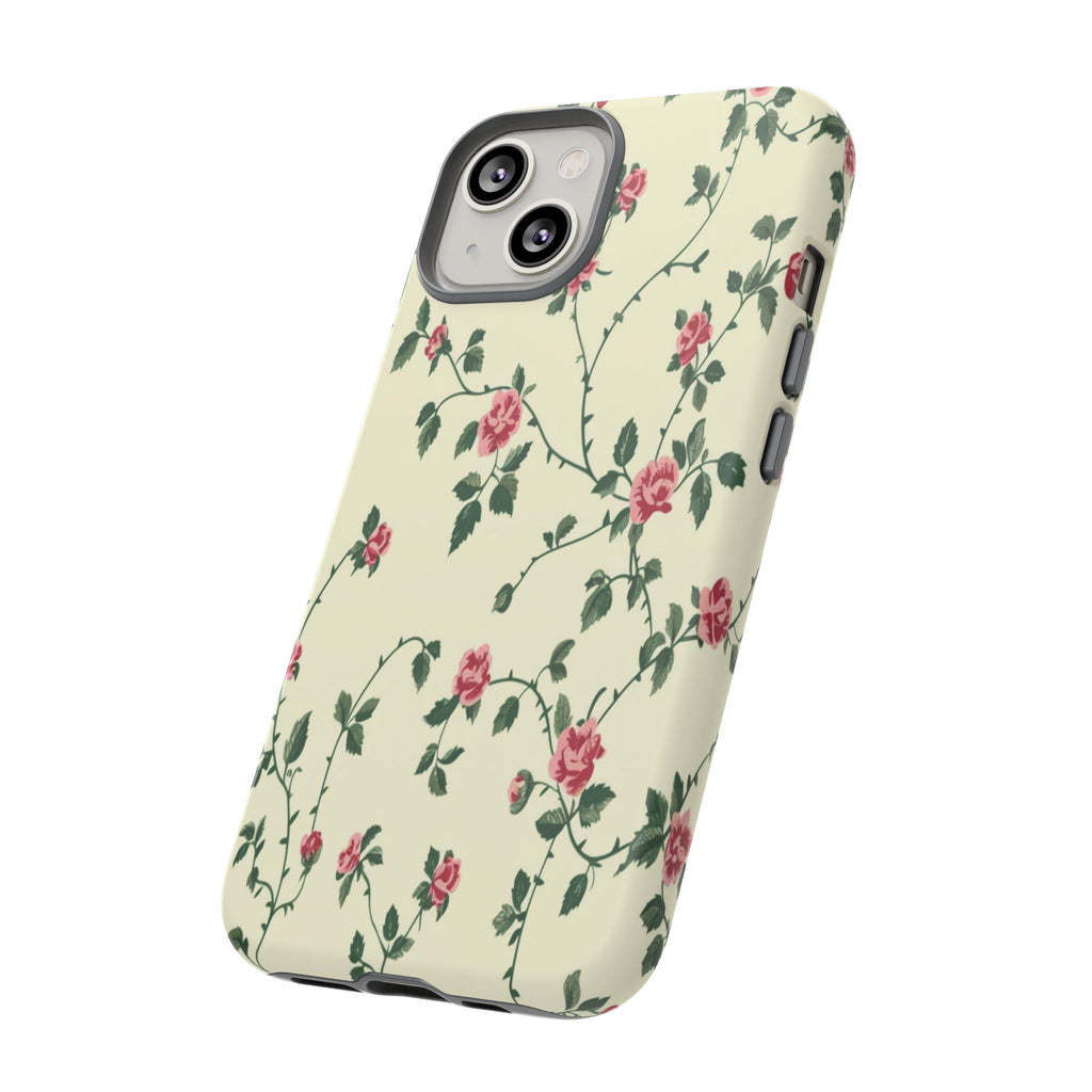 Elegant Pink Victorian Roses Case