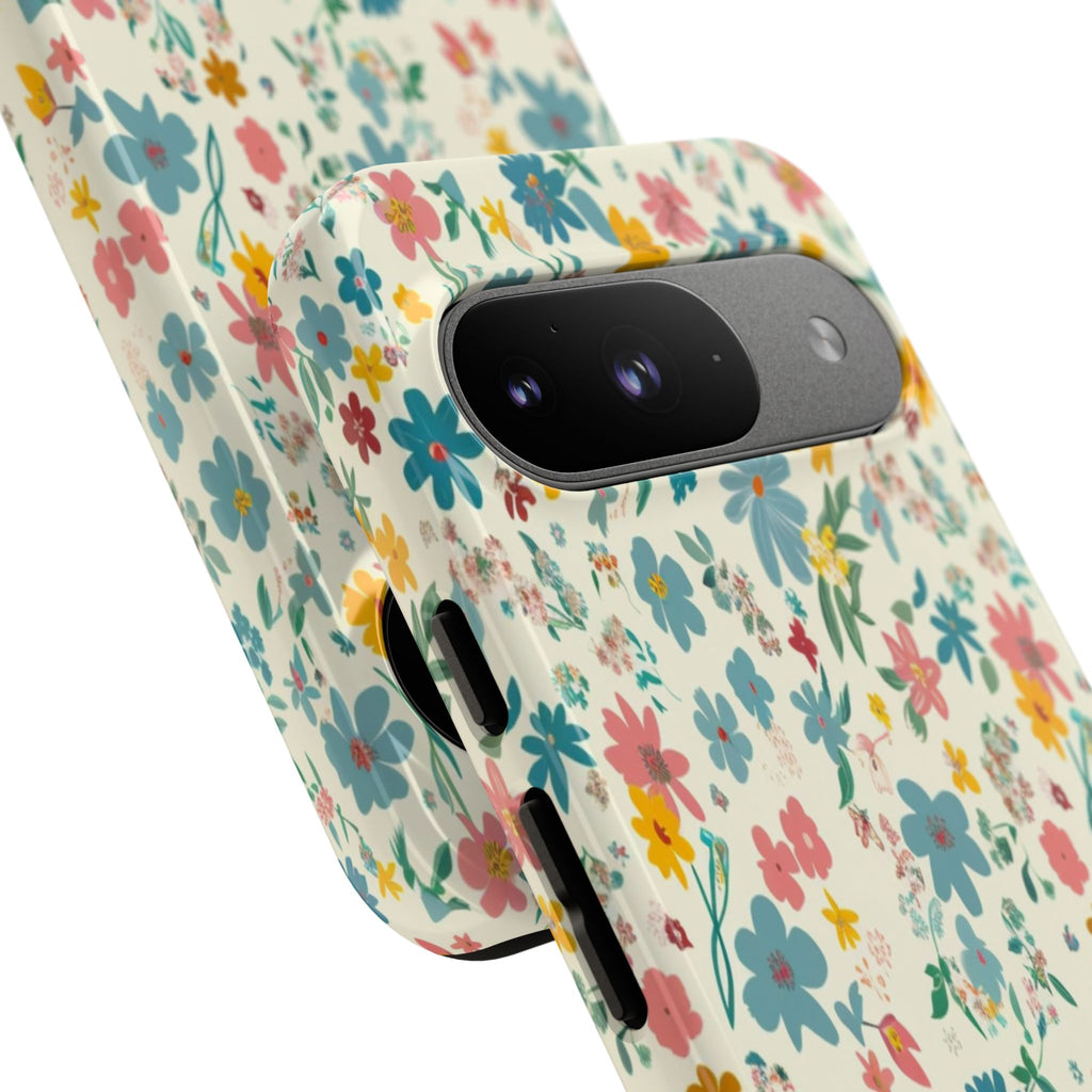 Pastel Yellow Green and Blue Case