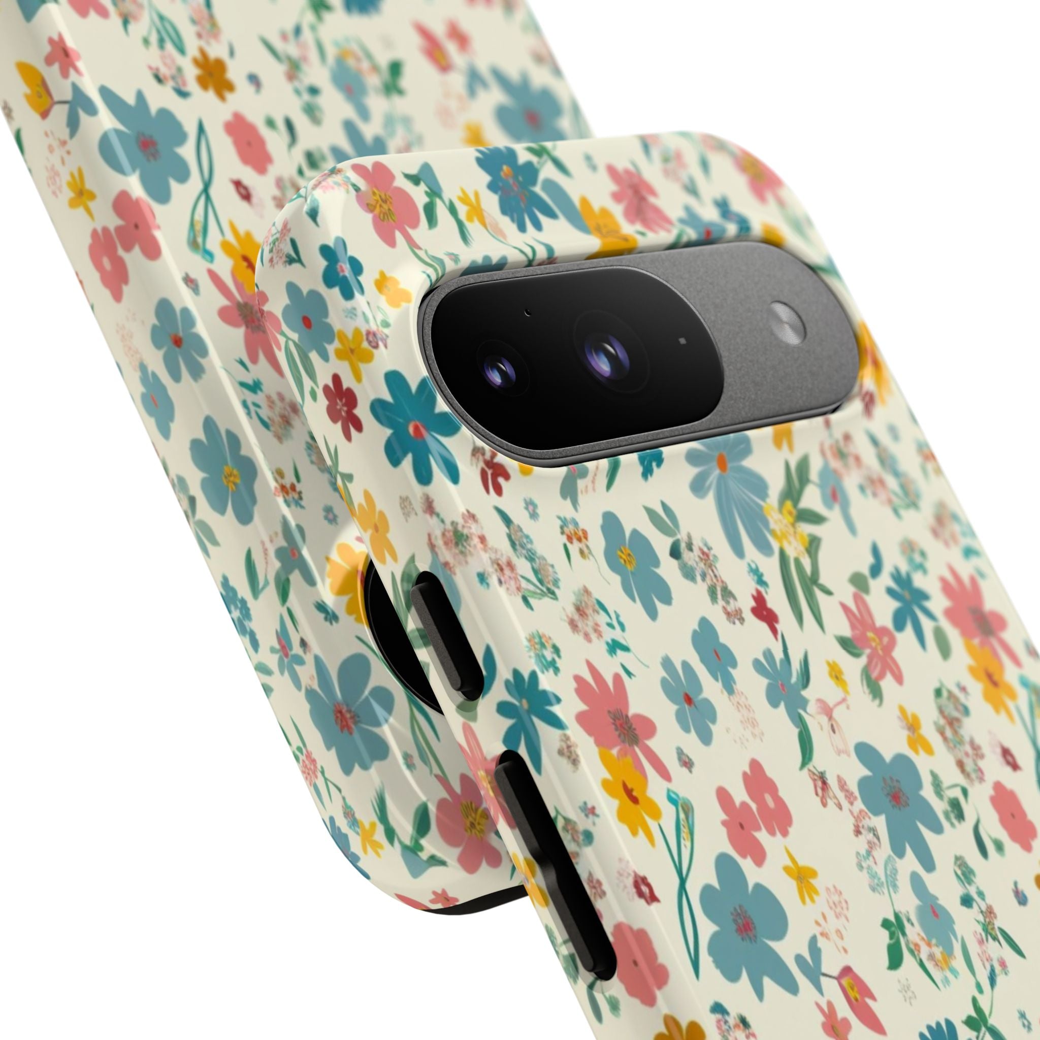 Pastel Yellow Green and Blue Case