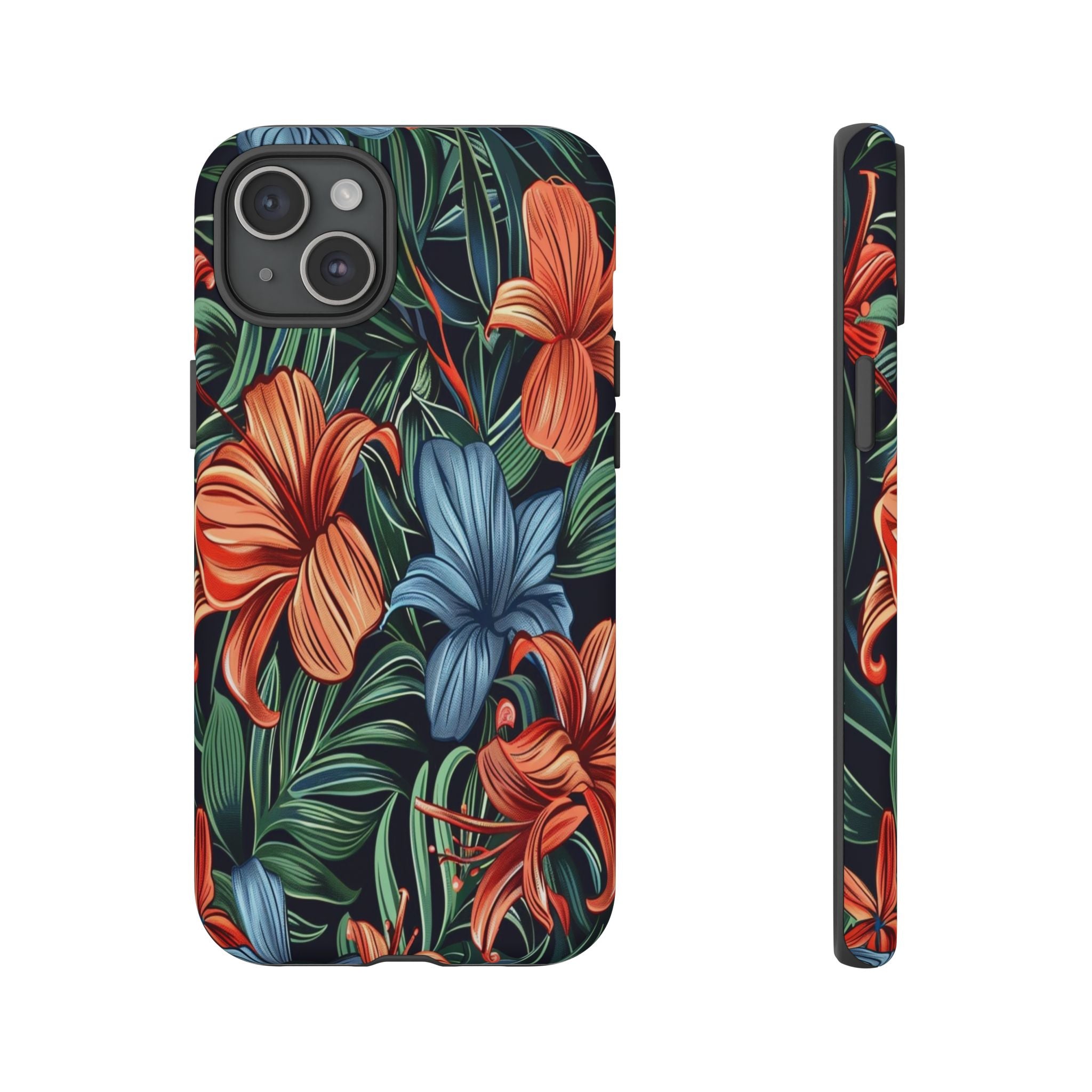 Tropical Red and Blue