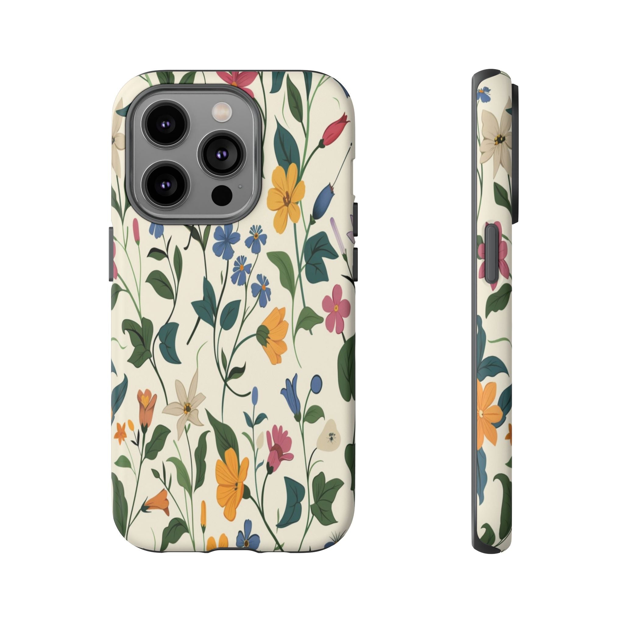 Vibrant Botanical Floral Pattern