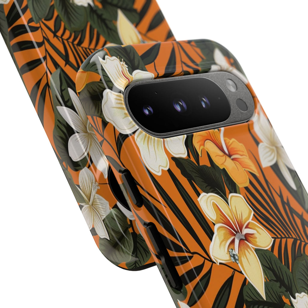 Vibrant Orange Tropical Case