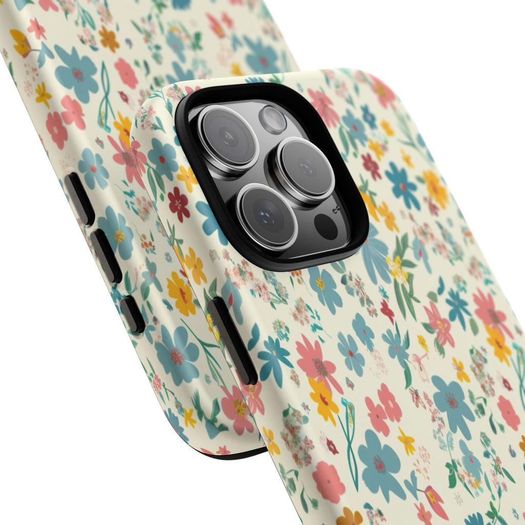 Pastel Yellow Green and Blue Case