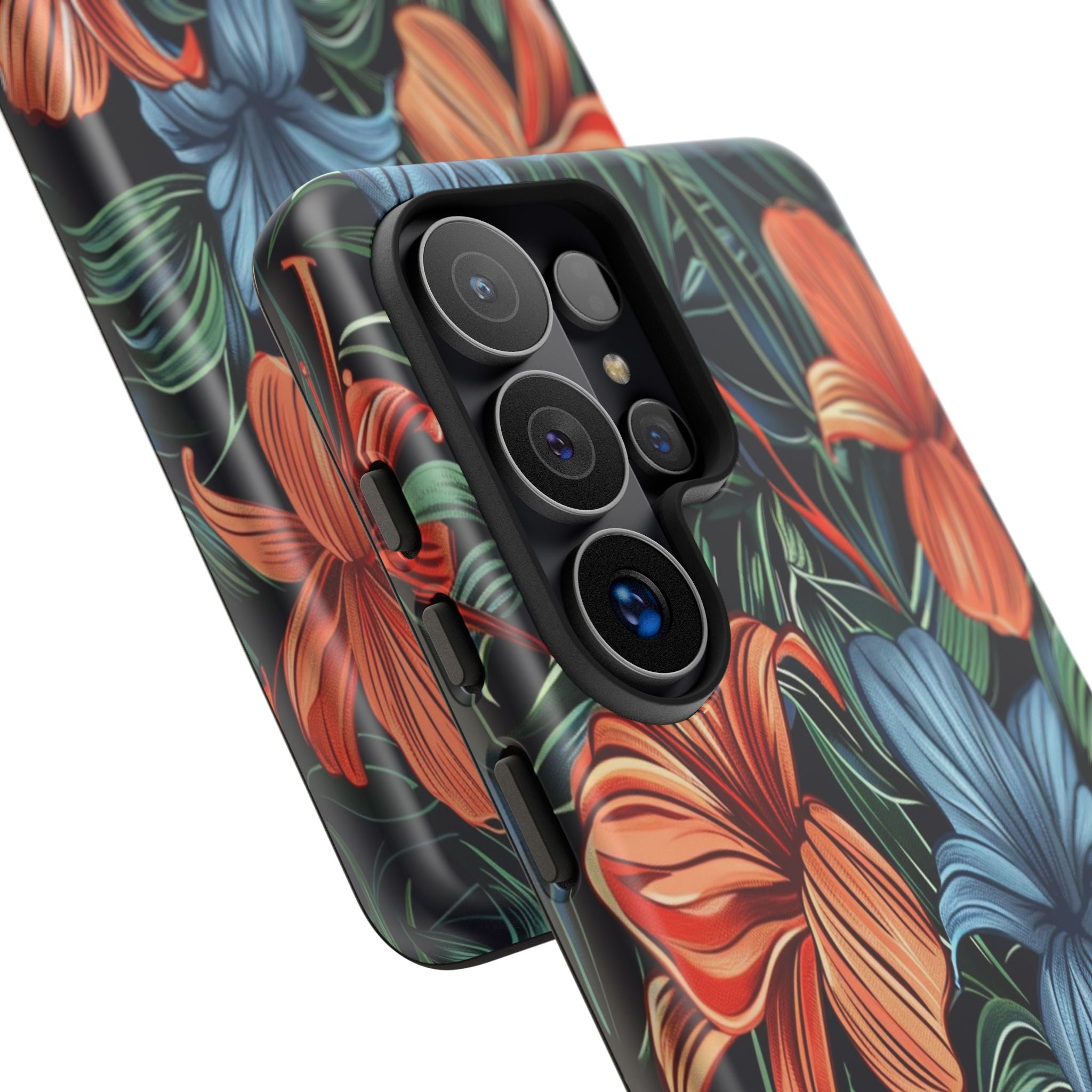 Tropical Red and Blue Case
