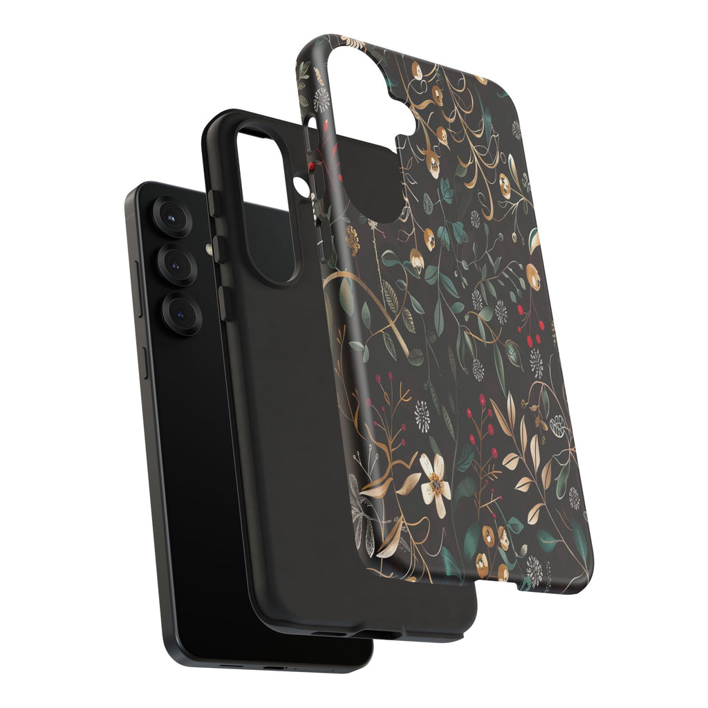 Dark Leafy Case