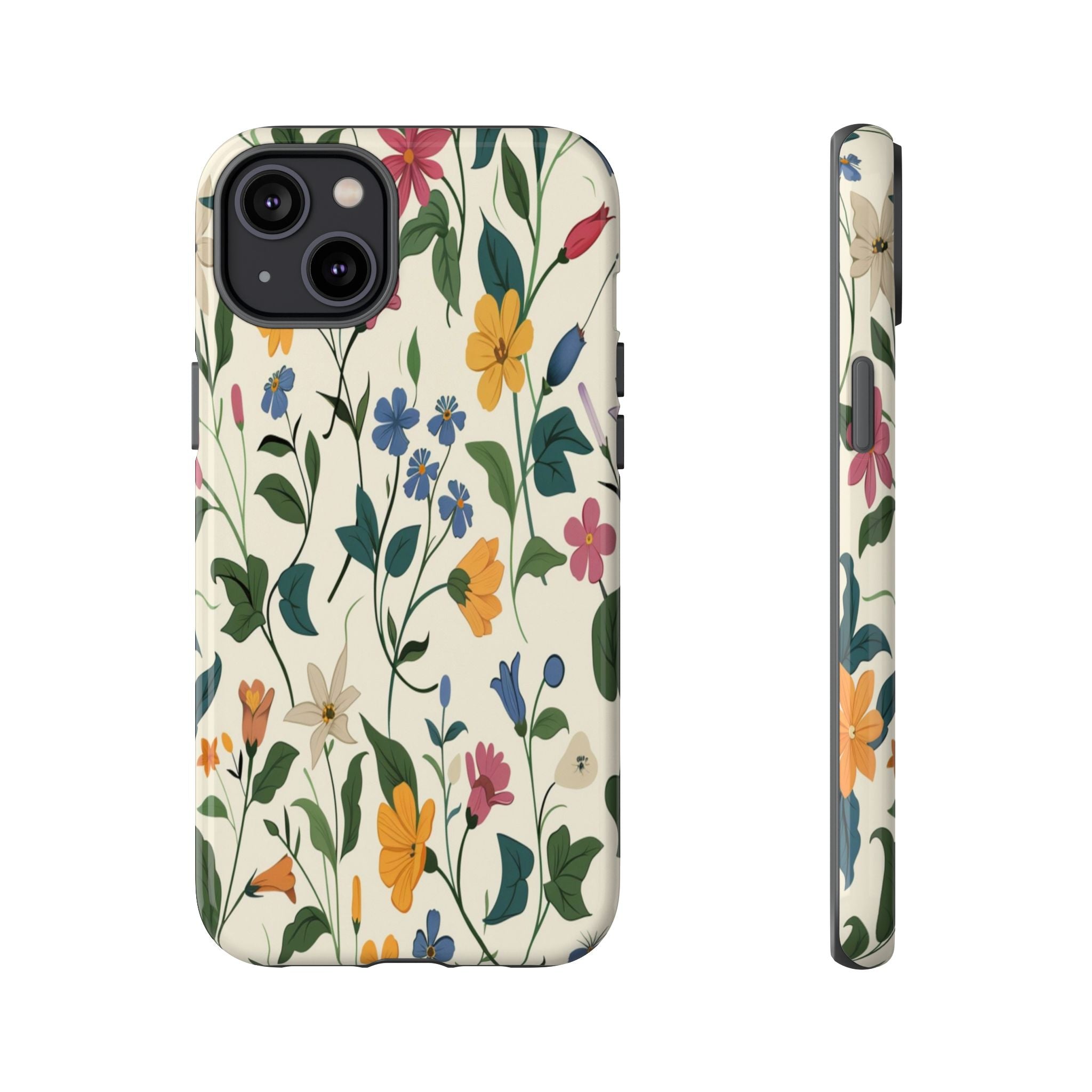 Vibrant Botanical Floral Pattern