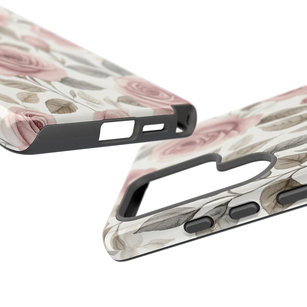 Elegant Watercolor Rose Case
