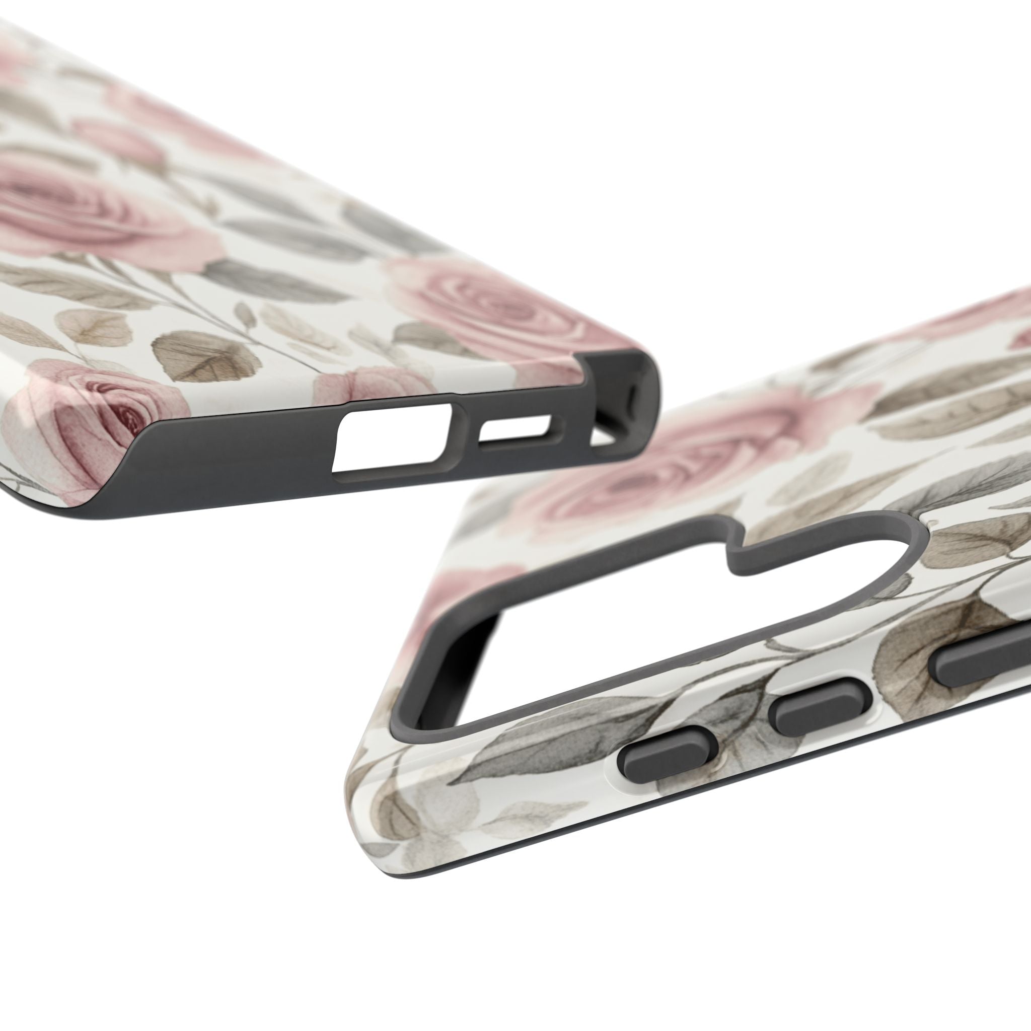 Elegant Watercolor Rose Case