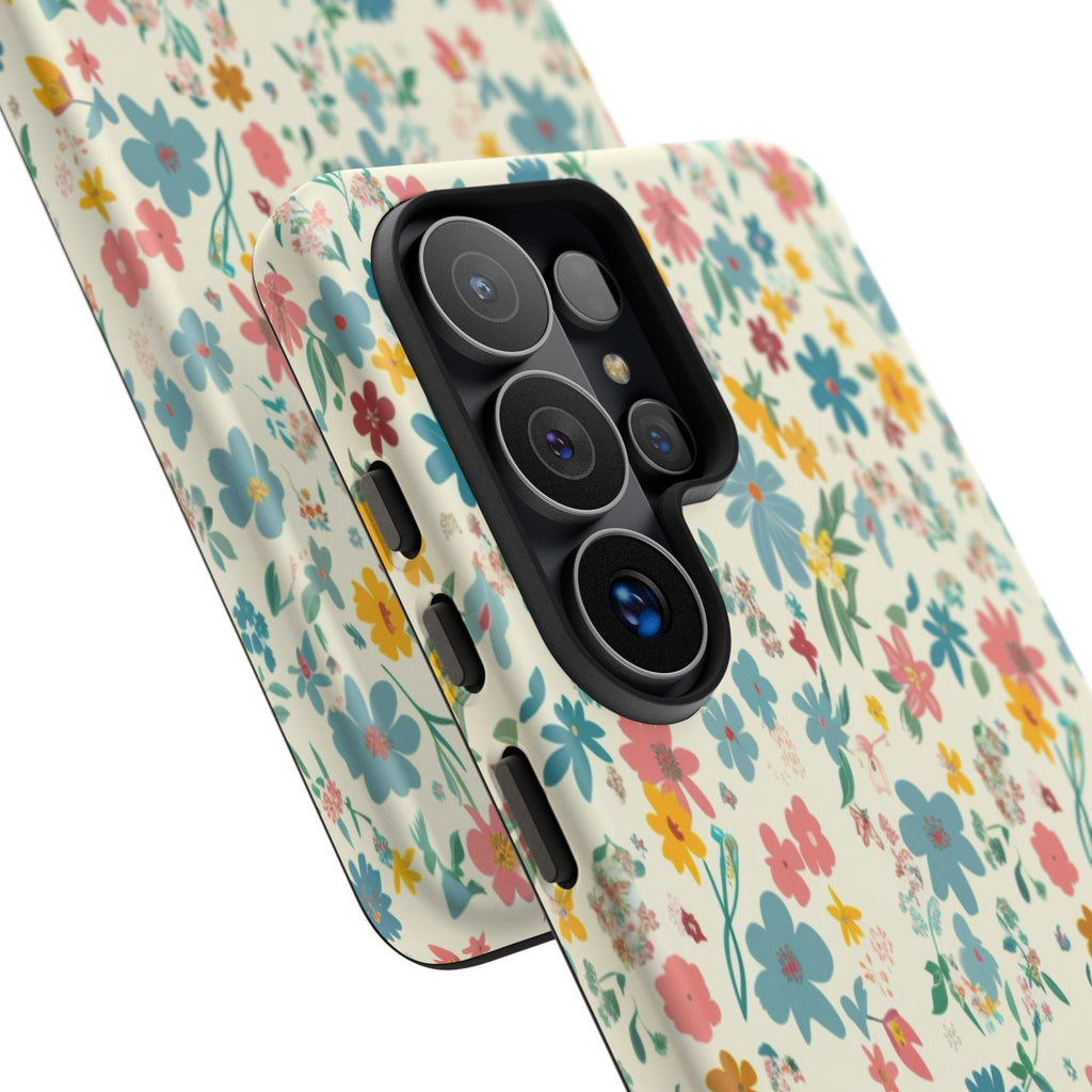 Pastel Yellow Green and Blue Case
