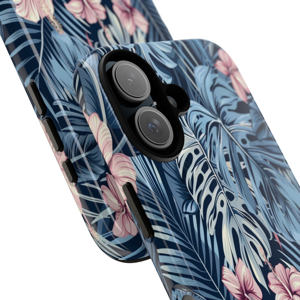 Tropical Hibiscus and Monstera Case