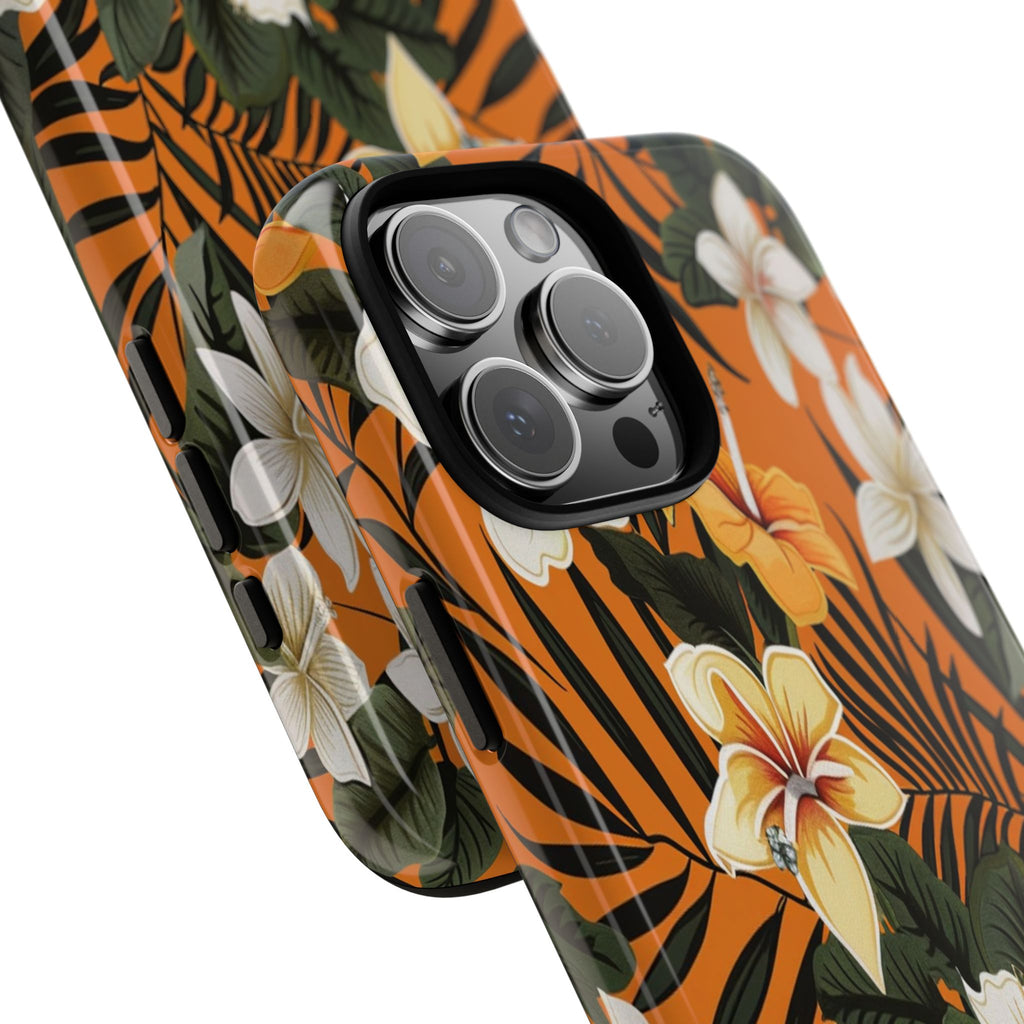Vibrant Orange Tropical Case