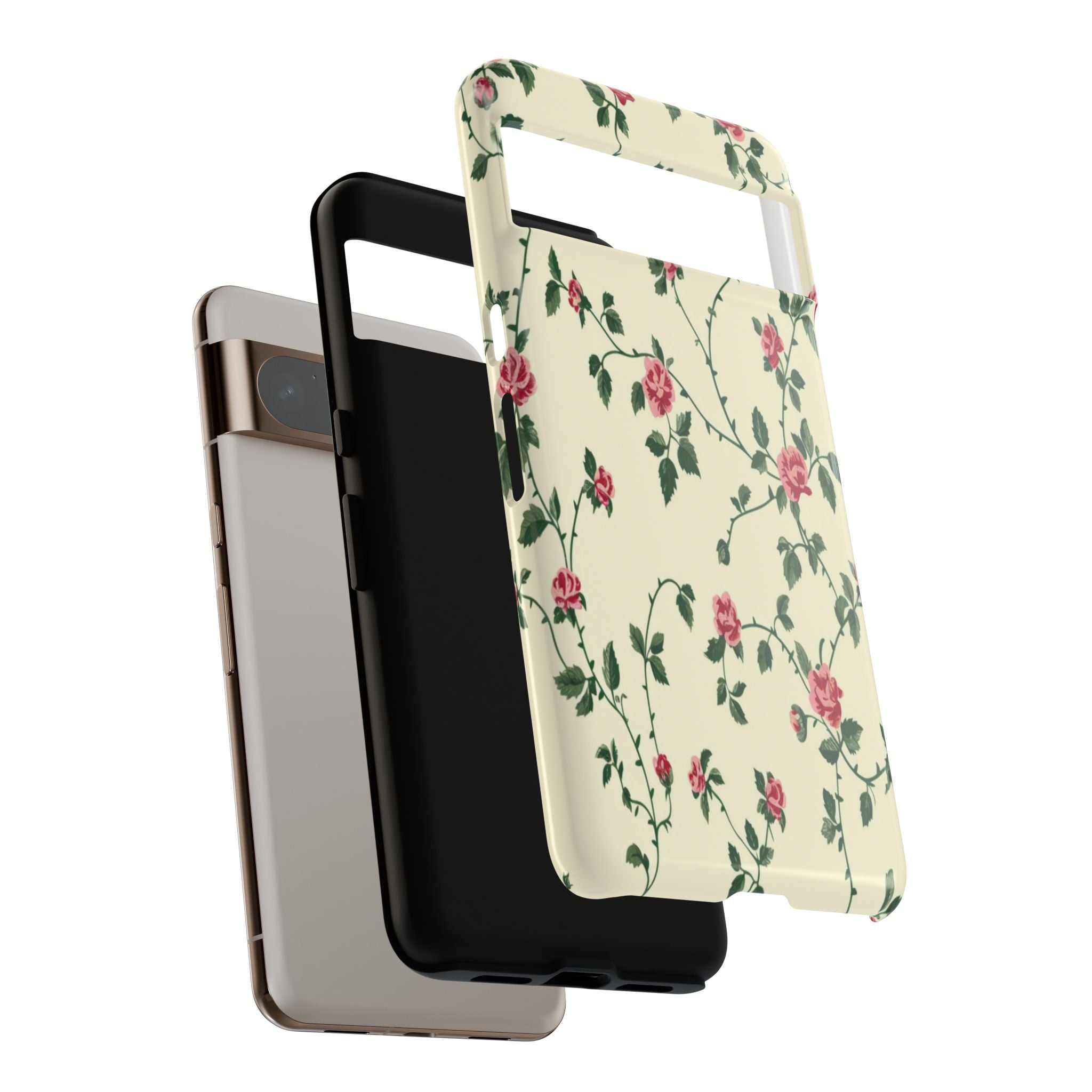 Elegant Pink Victorian Roses Case