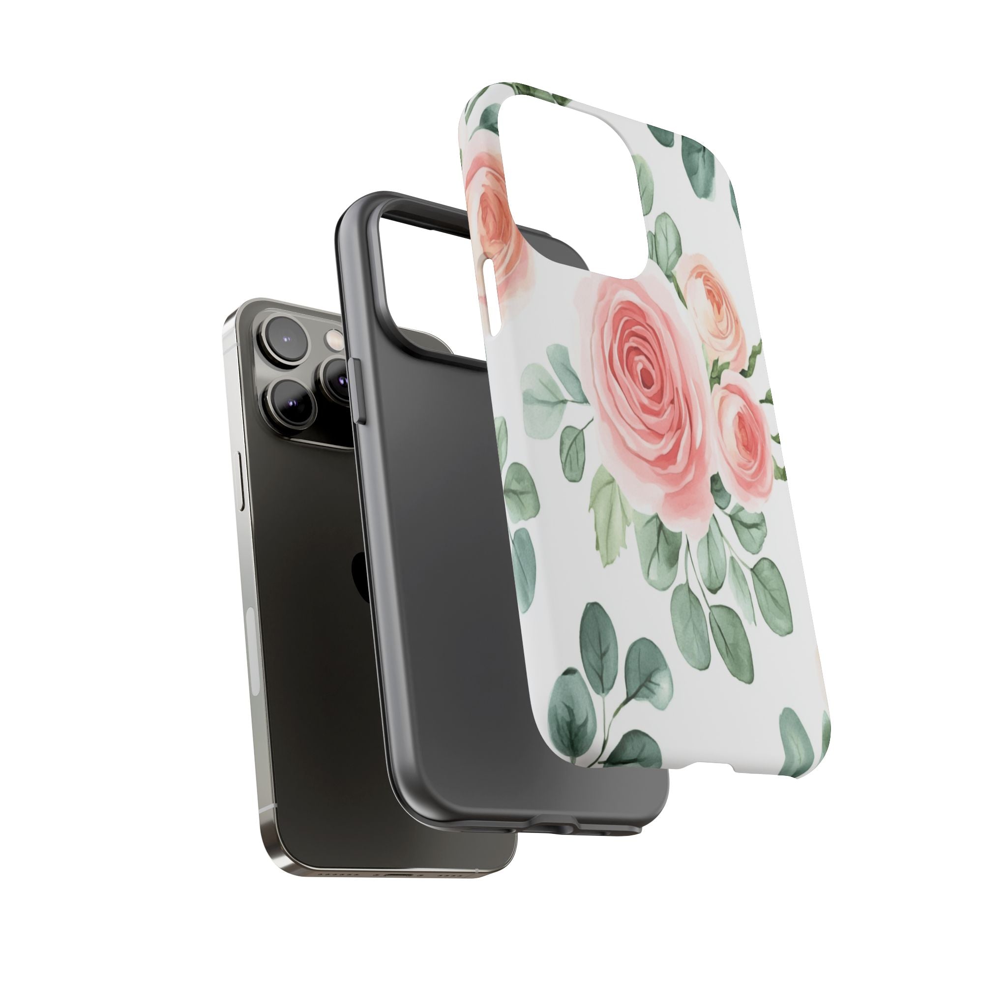 Delicate Watercolor Rose Case