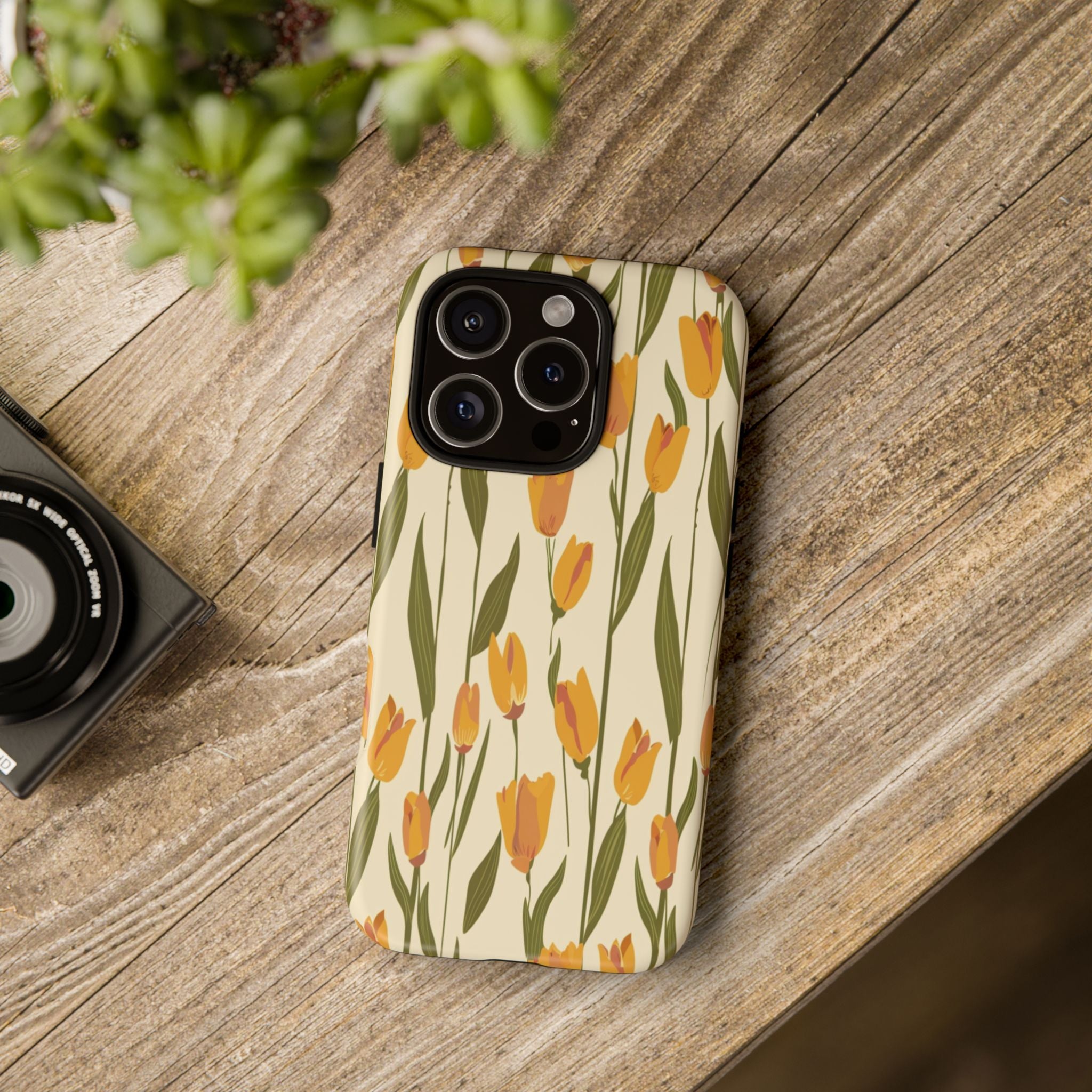 Yellow and Orange Tulips Case