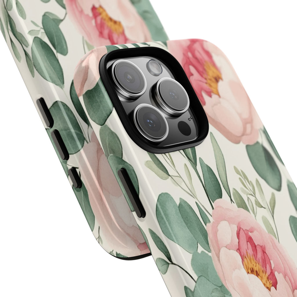 Soft Pink Peonies Case