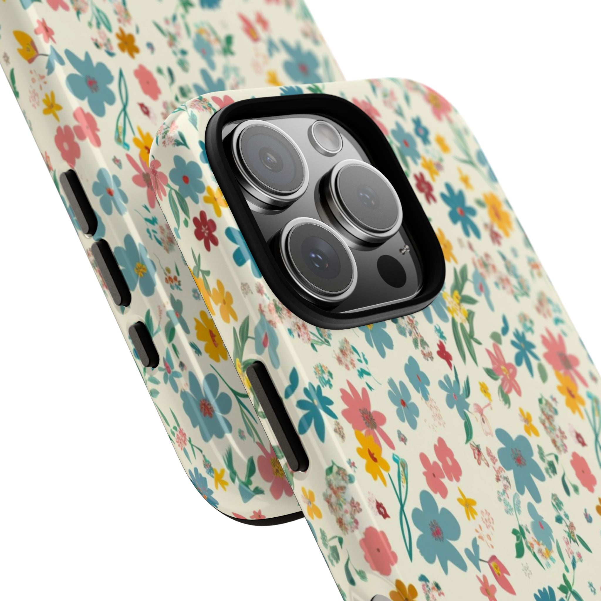 Pastel Yellow Green and Blue Case