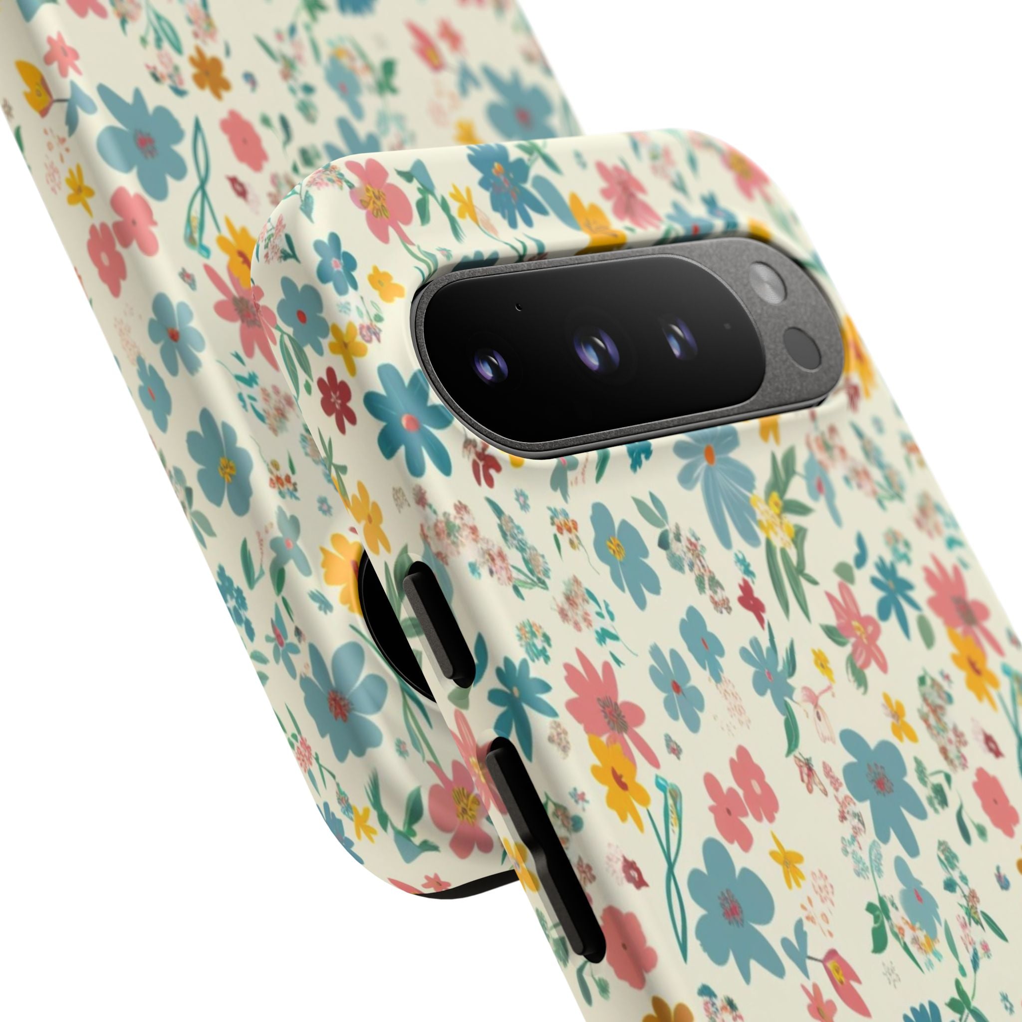 Pastel Yellow Green and Blue Case
