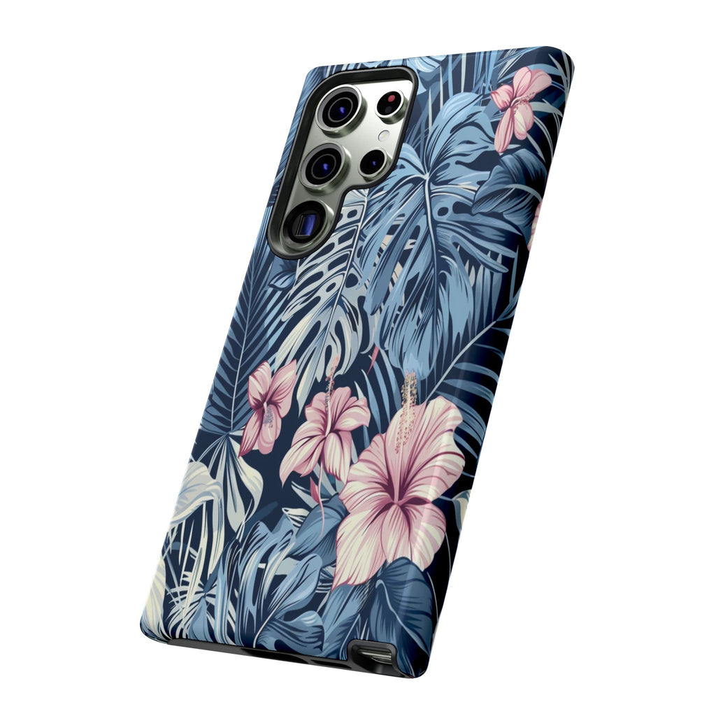 Tropical Hibiscus and Monstera Case