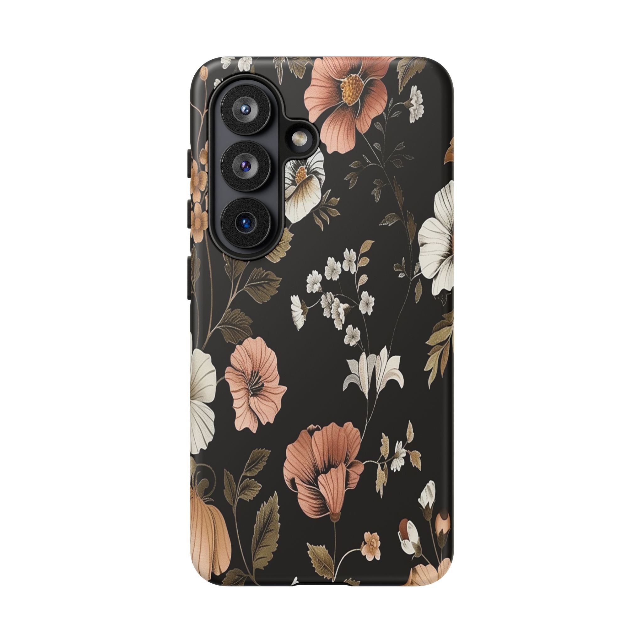 Peachy Cosmos on Black