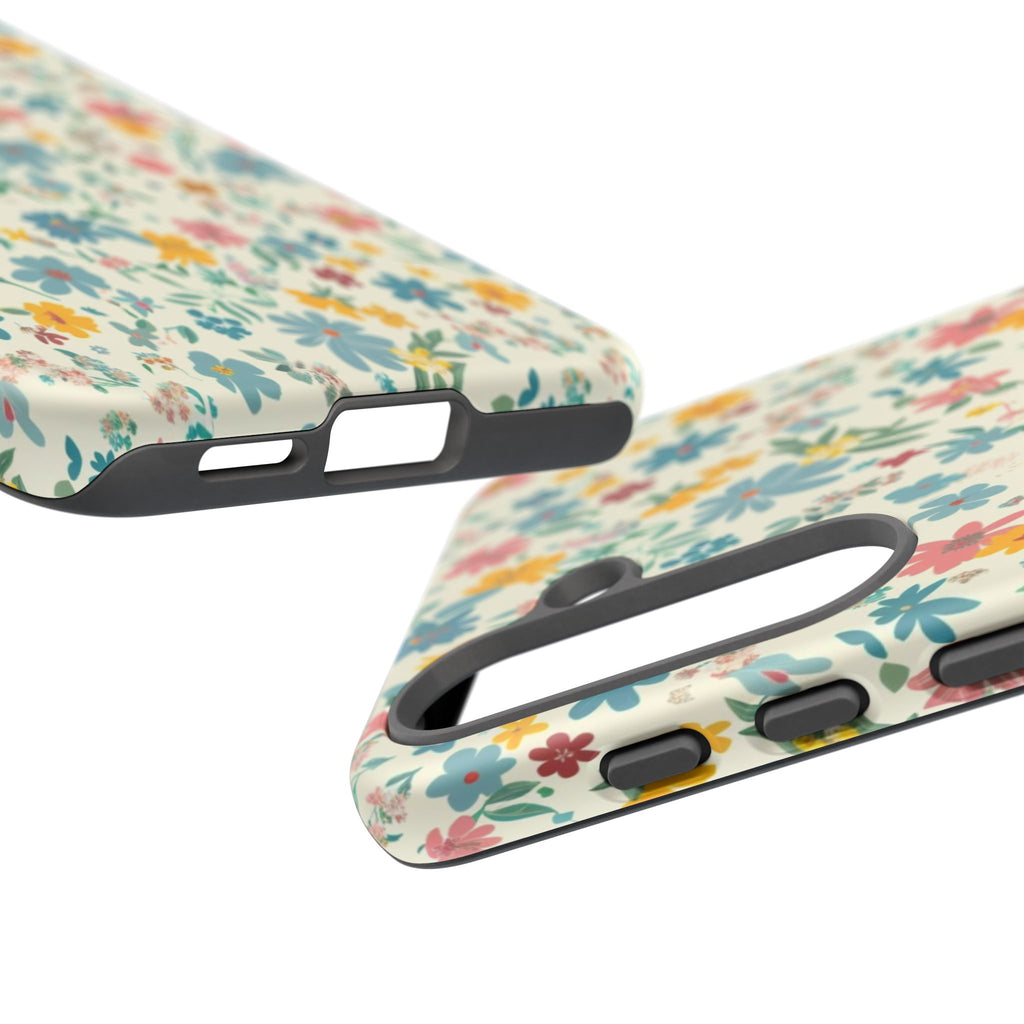 Pastel Yellow Green and Blue Case