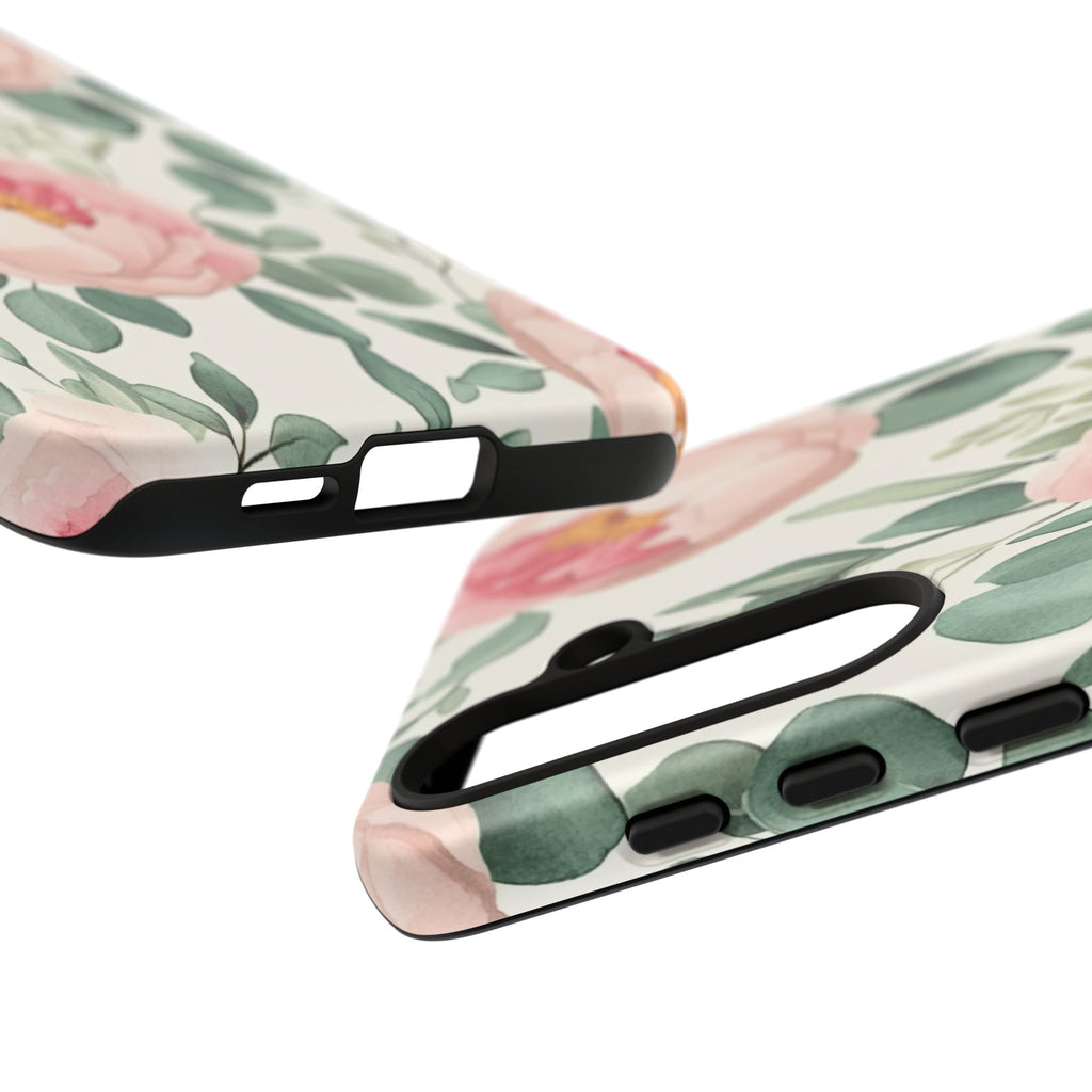 Soft Pink Peonies Case