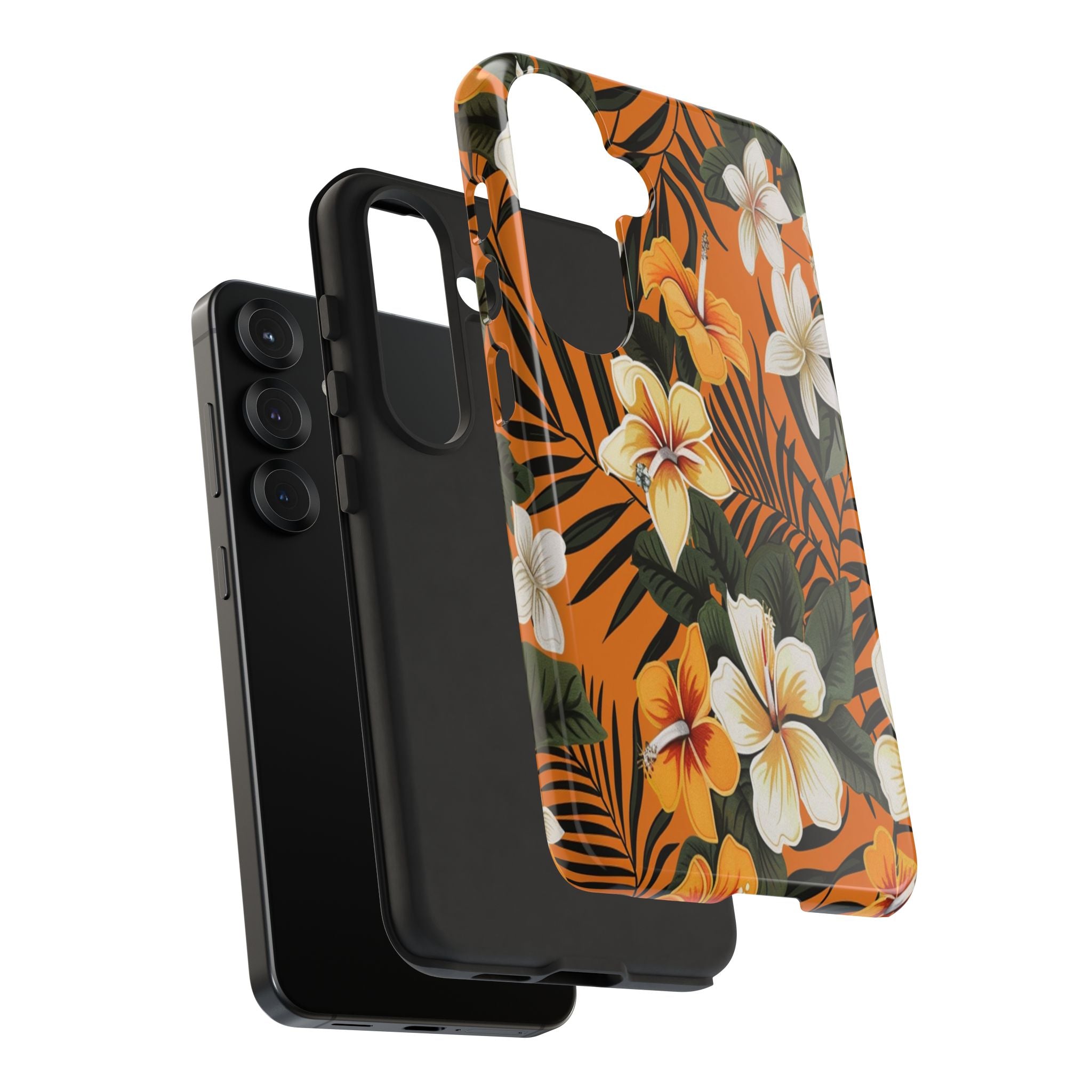 Vibrant Orange Tropical Case