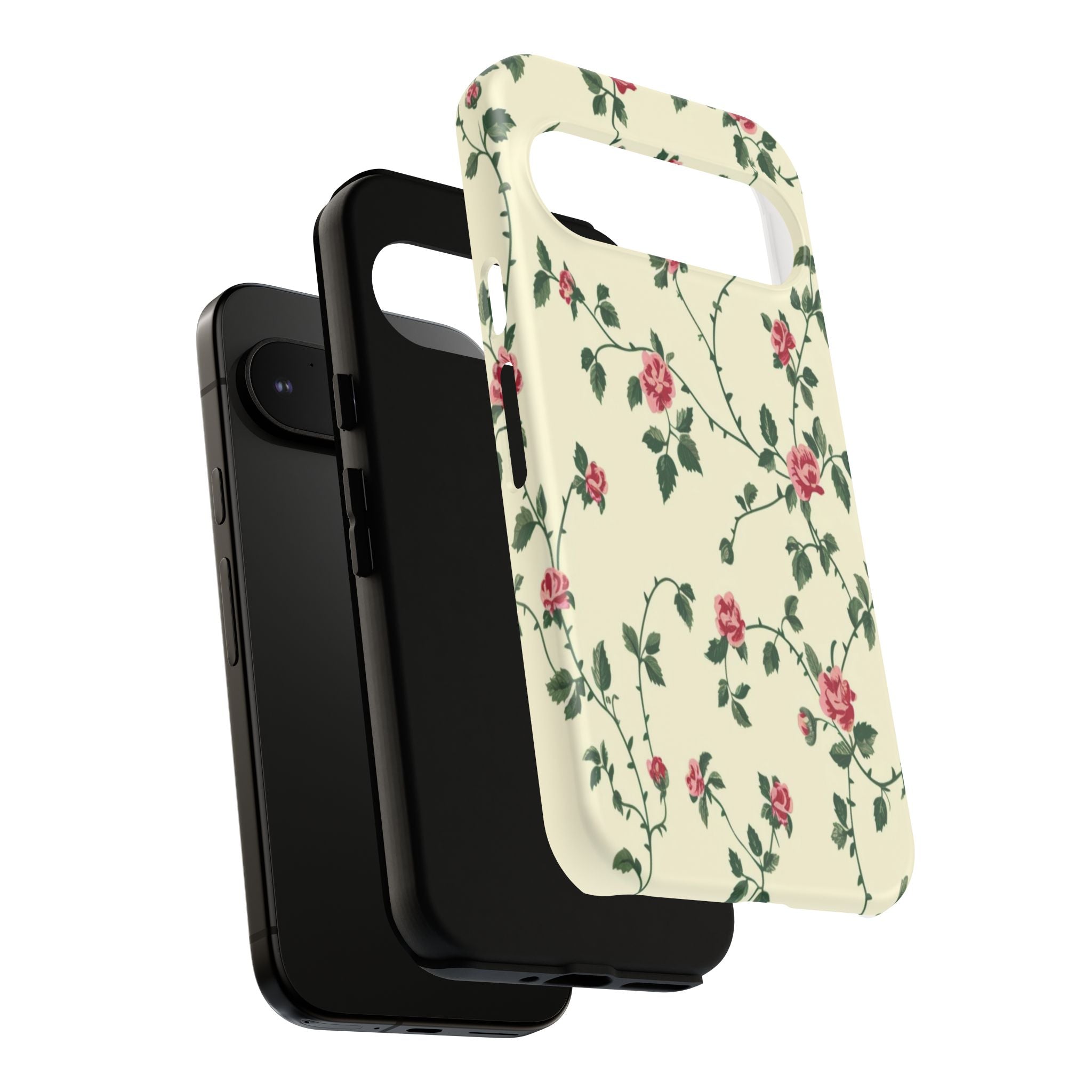 Elegant Pink Victorian Roses Case