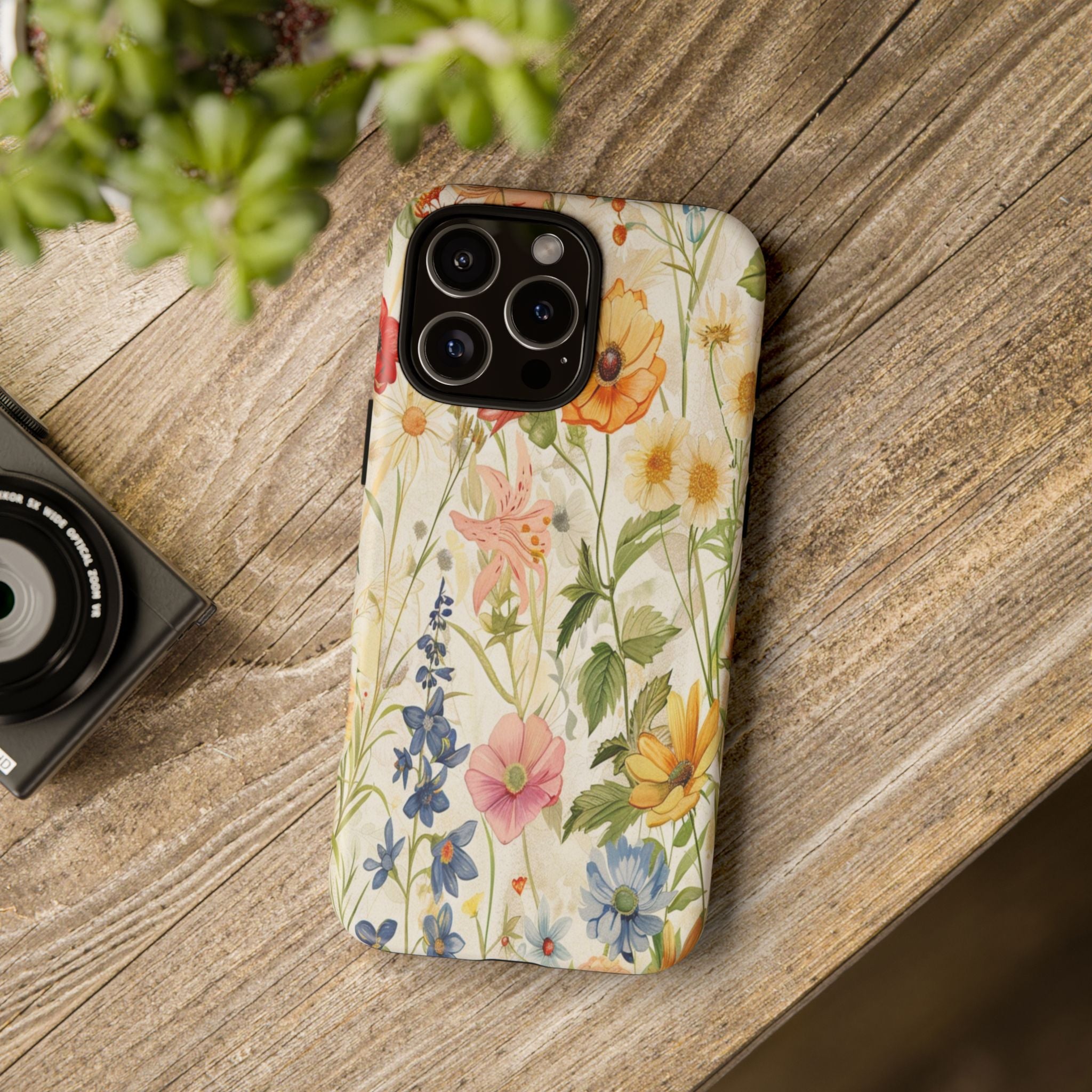 Vintage Wildflower Garden Case