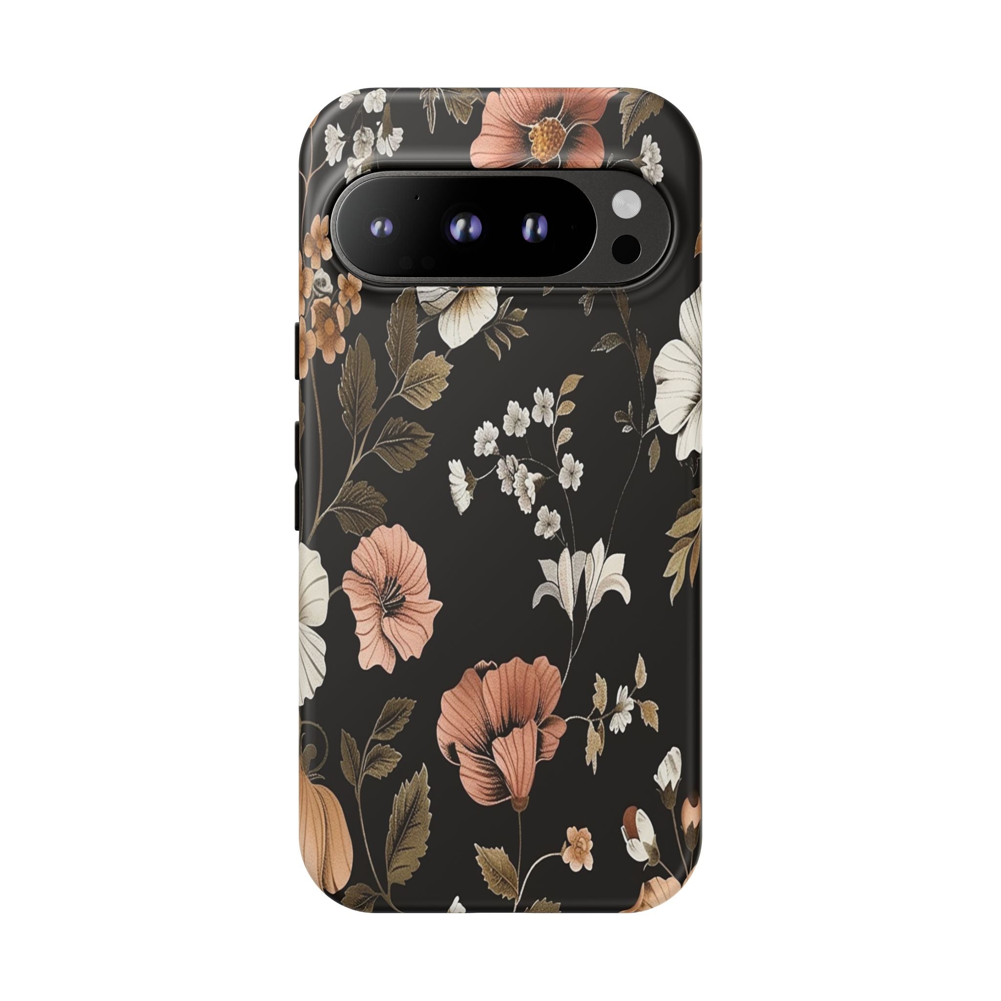 Peachy Cosmos on Black