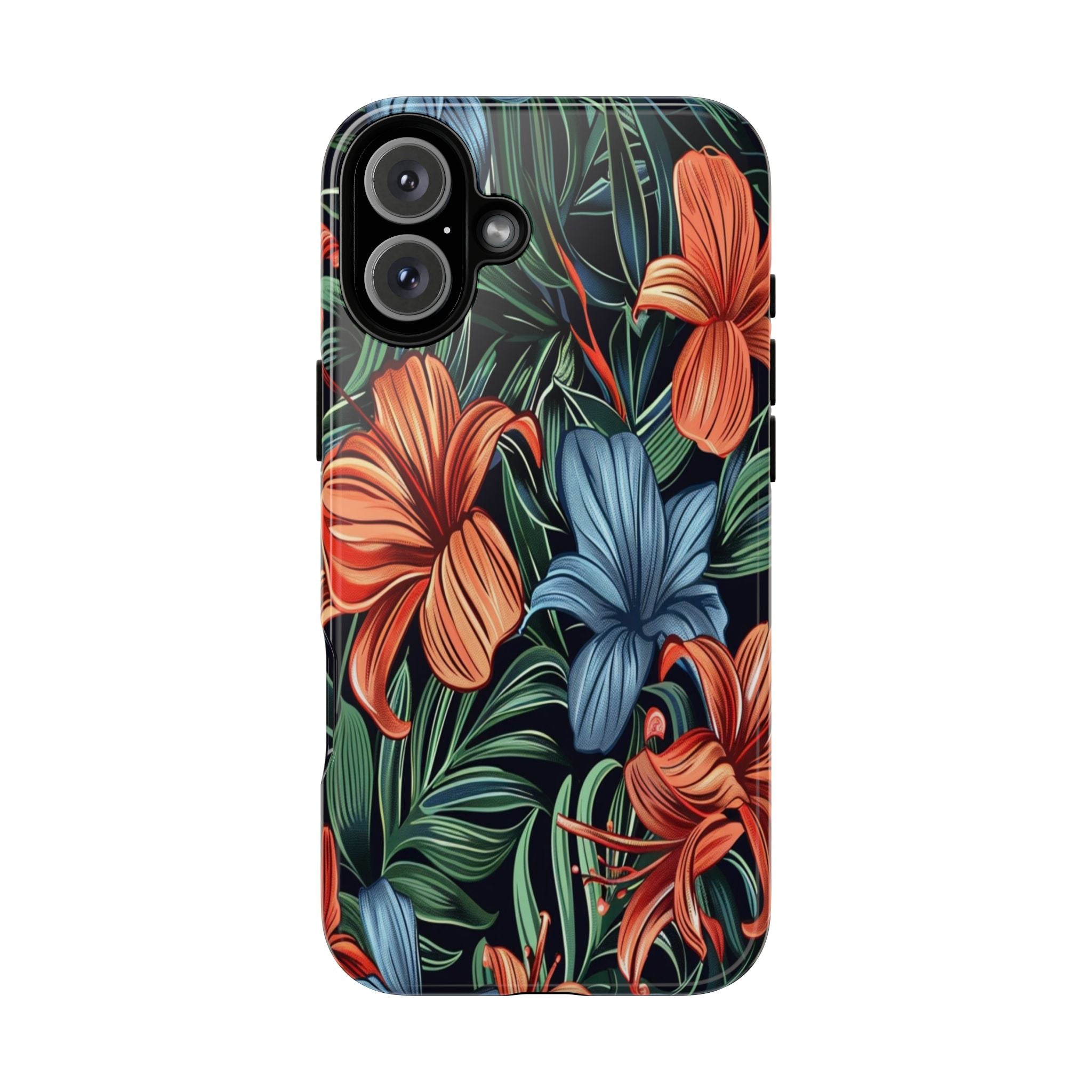 Tropical Red and Blue