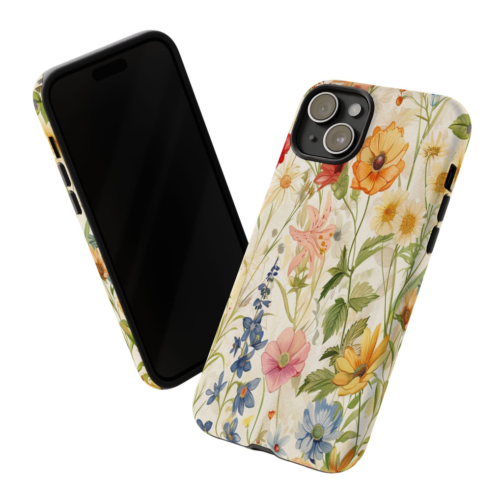 Vintage Wildflower Garden Case