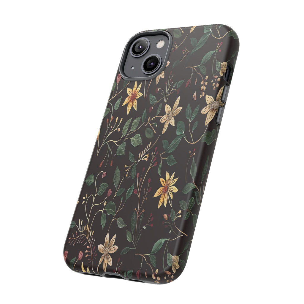 Dark Vintage Floral Case