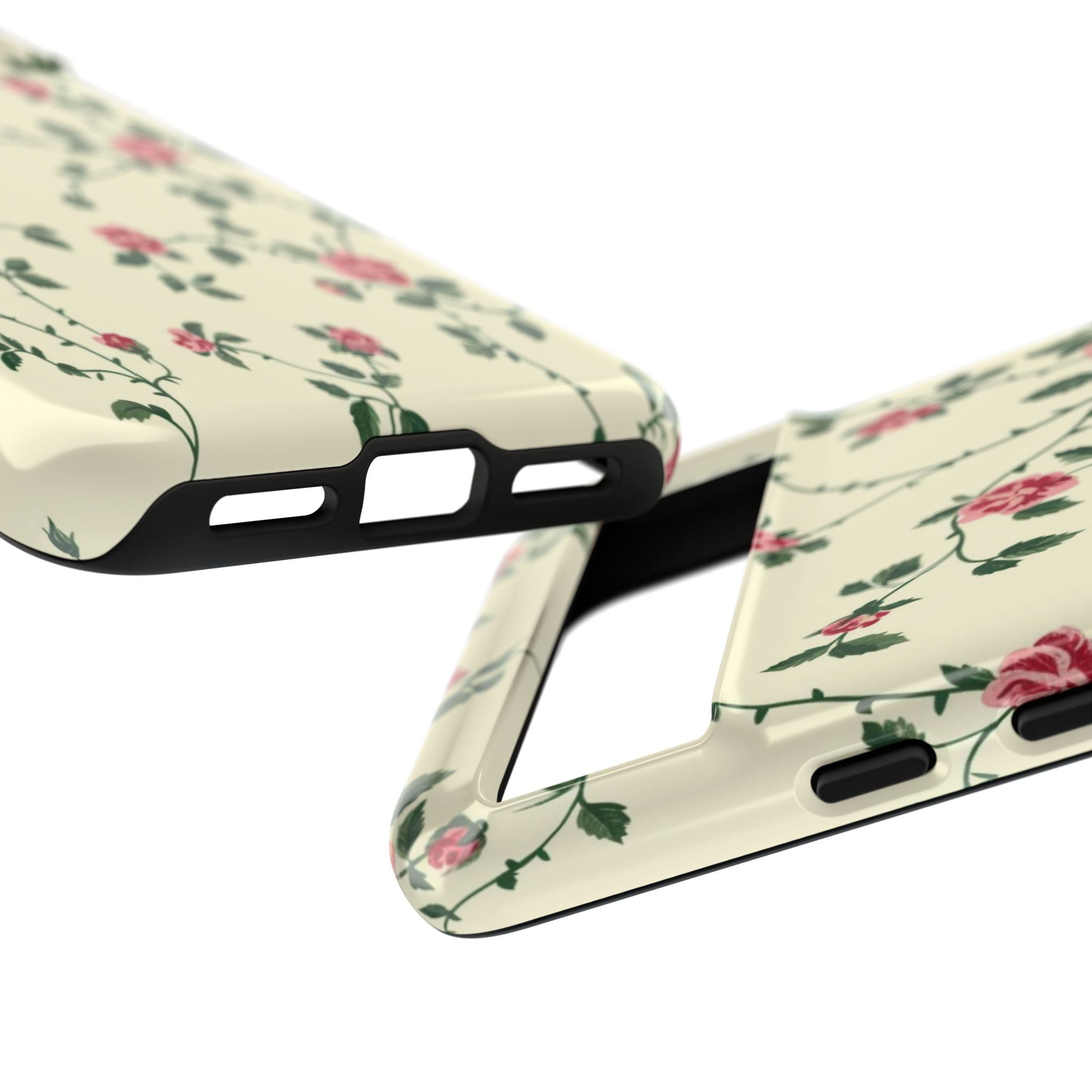 Elegant Pink Victorian Roses Case