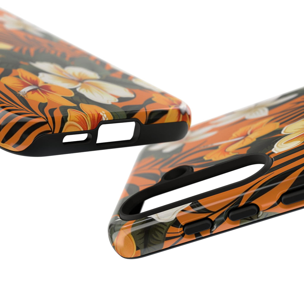 Vibrant Orange Tropical Case